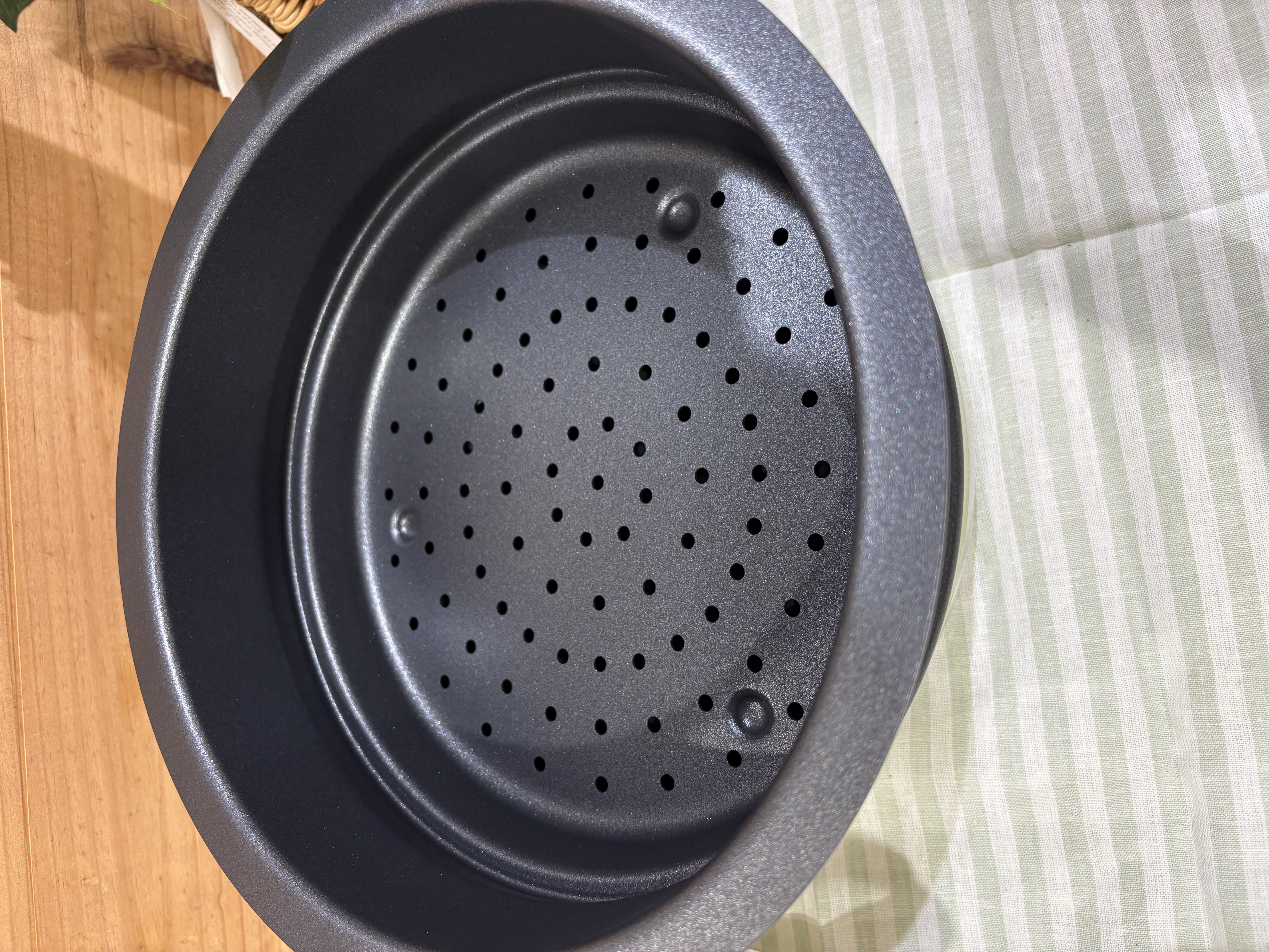 MOLさんの「212 KITCHEN STORE｜ブロックストライプ リネンコットン キッチンクロス L 45x60cm LGR ＜212Kオリジナル」を使ったコーディネート