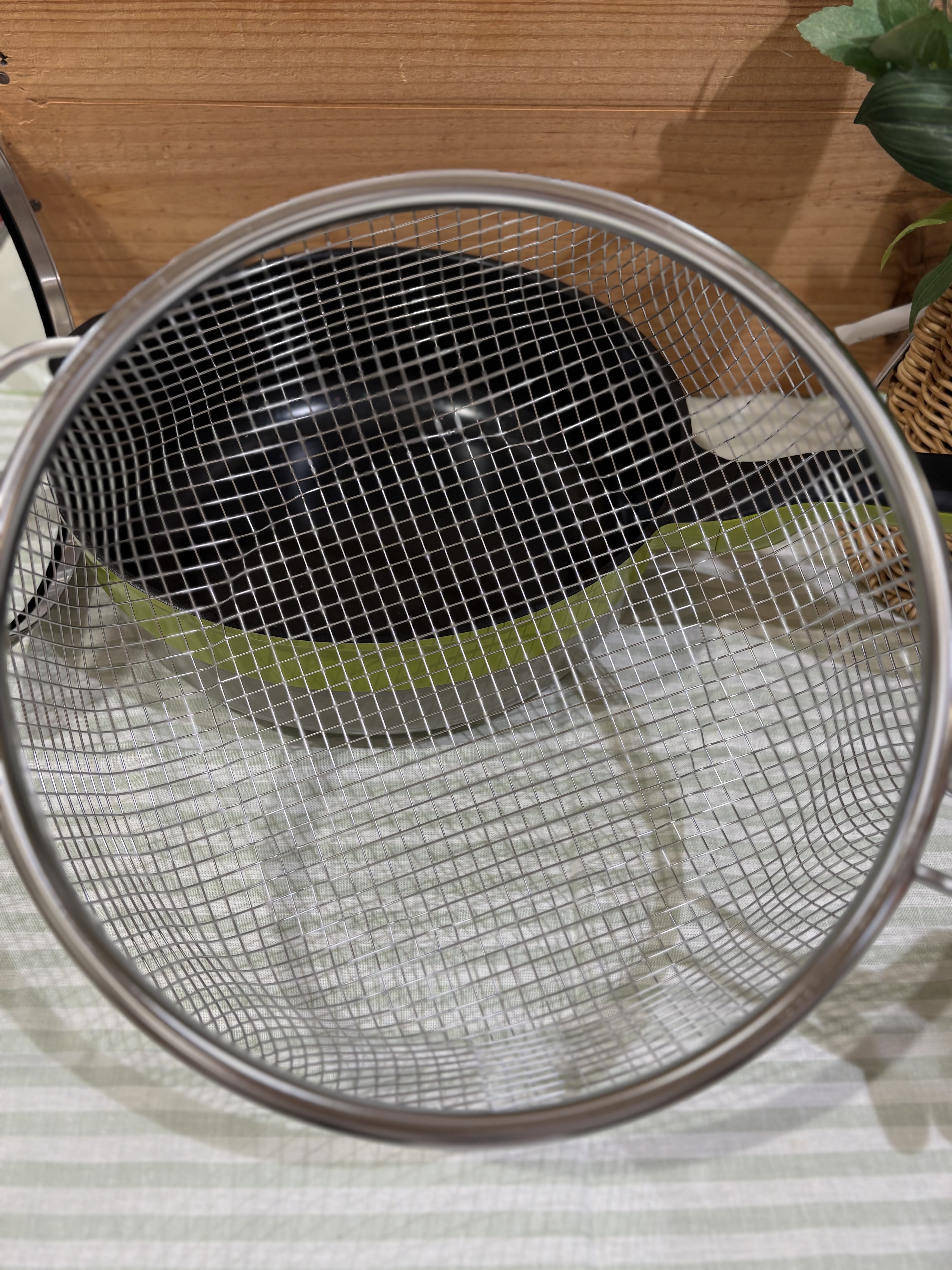 MOLさんの「212 KITCHEN STORE｜ブロックストライプ リネンコットン キッチンクロス L 45x60cm LGR ＜212Kオリジナル」を使ったコーディネート