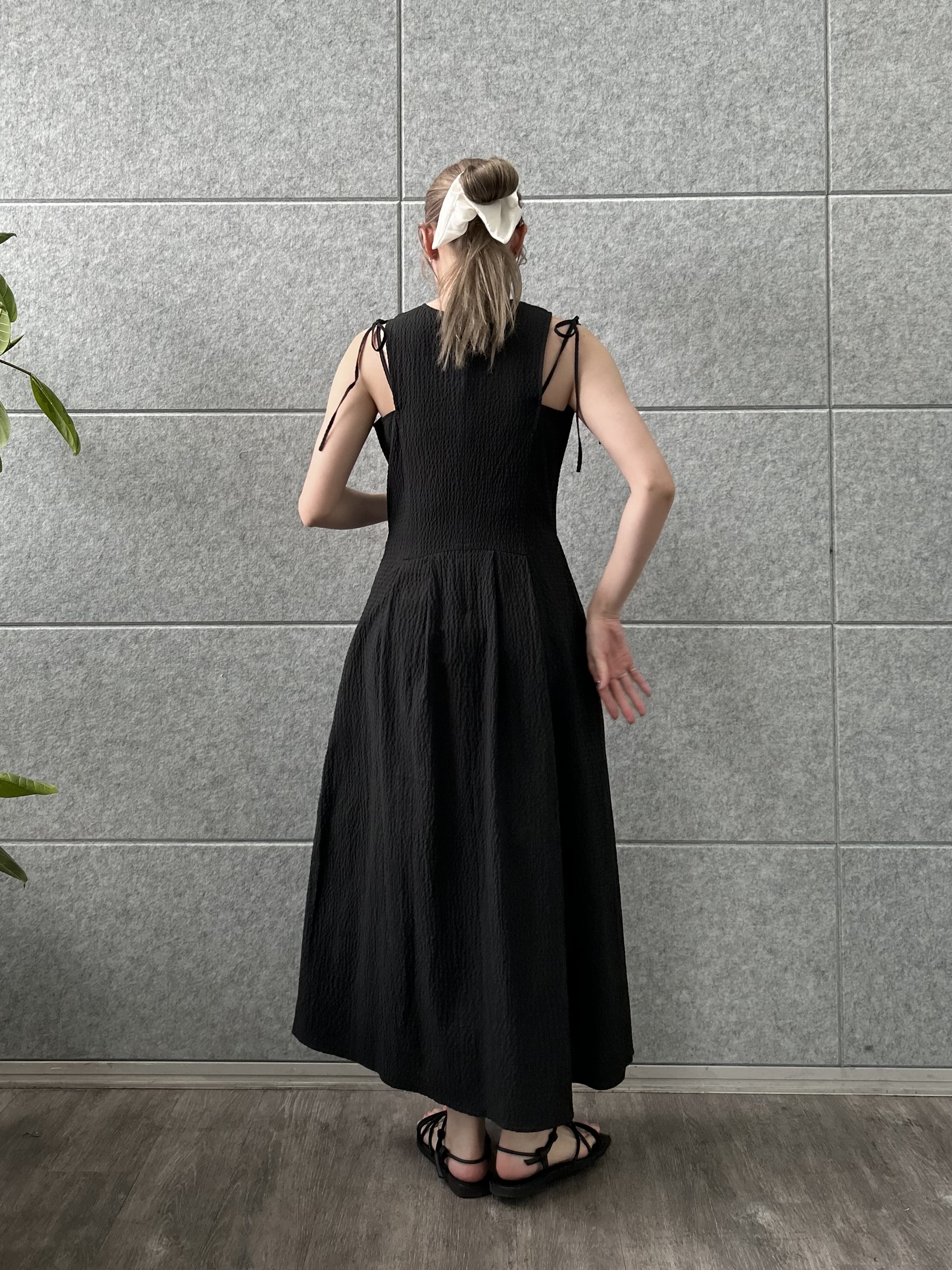 honoka Aさんの「CODE A｜shoulder ribbon dress」を使ったコーディネート