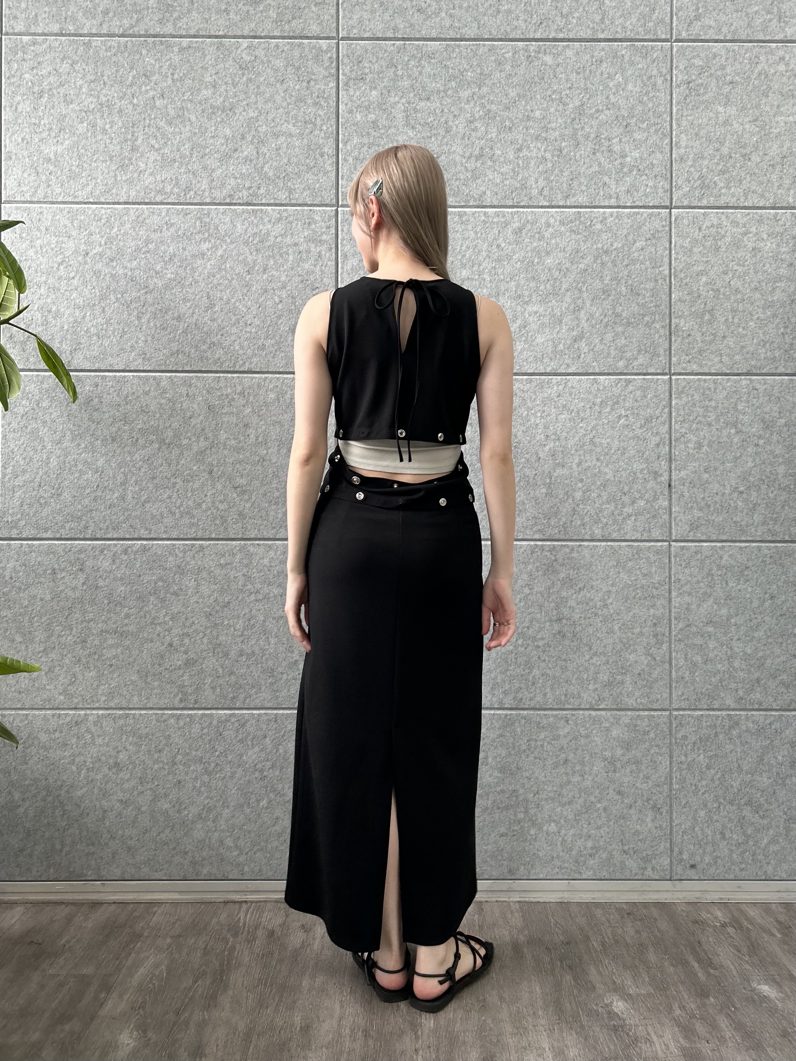 honoka Aさんの「CODE A｜modular split dress」を使ったコーディネート