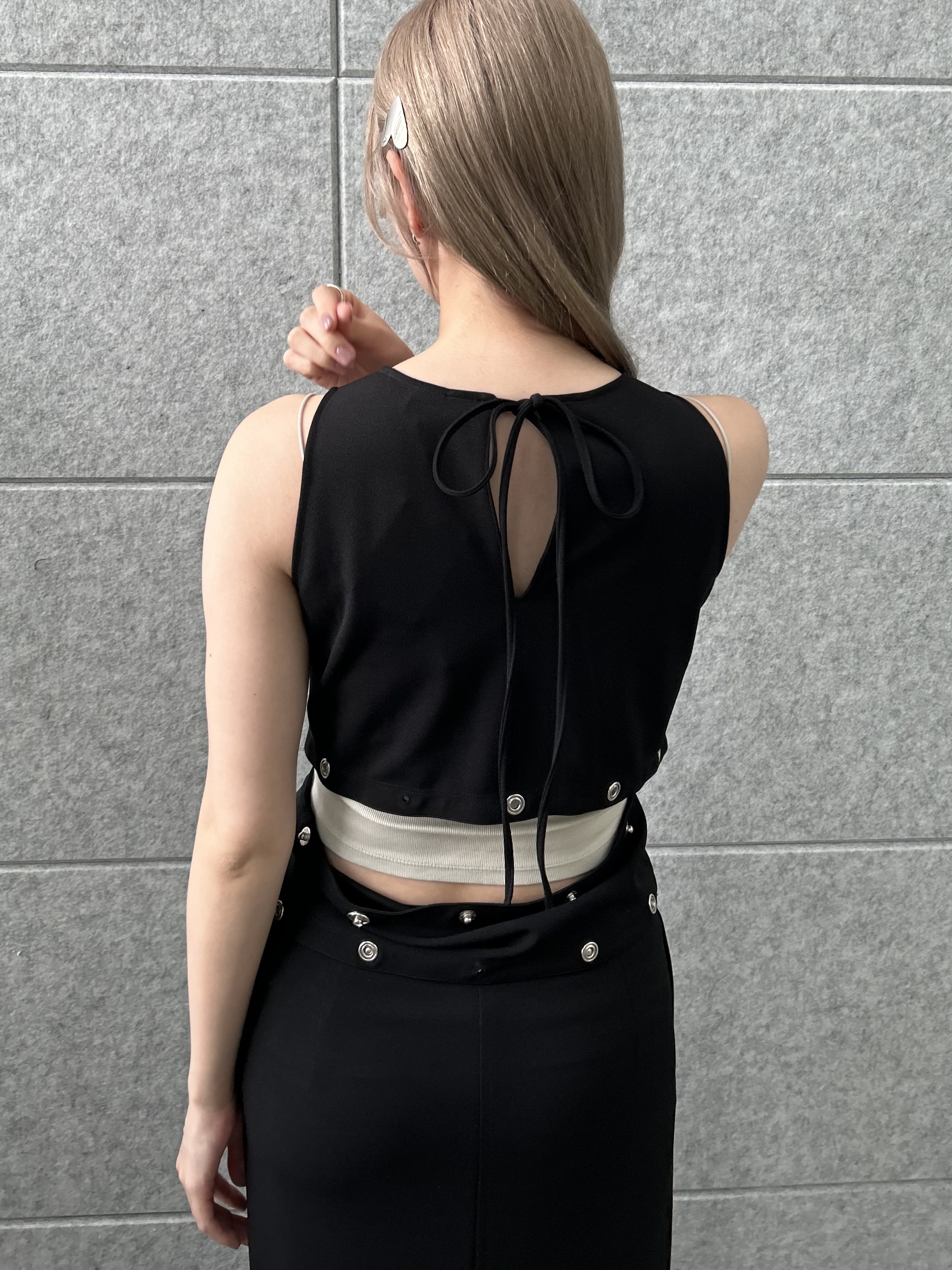 honoka Aさんの「CODE A｜modular split dress」を使ったコーディネート