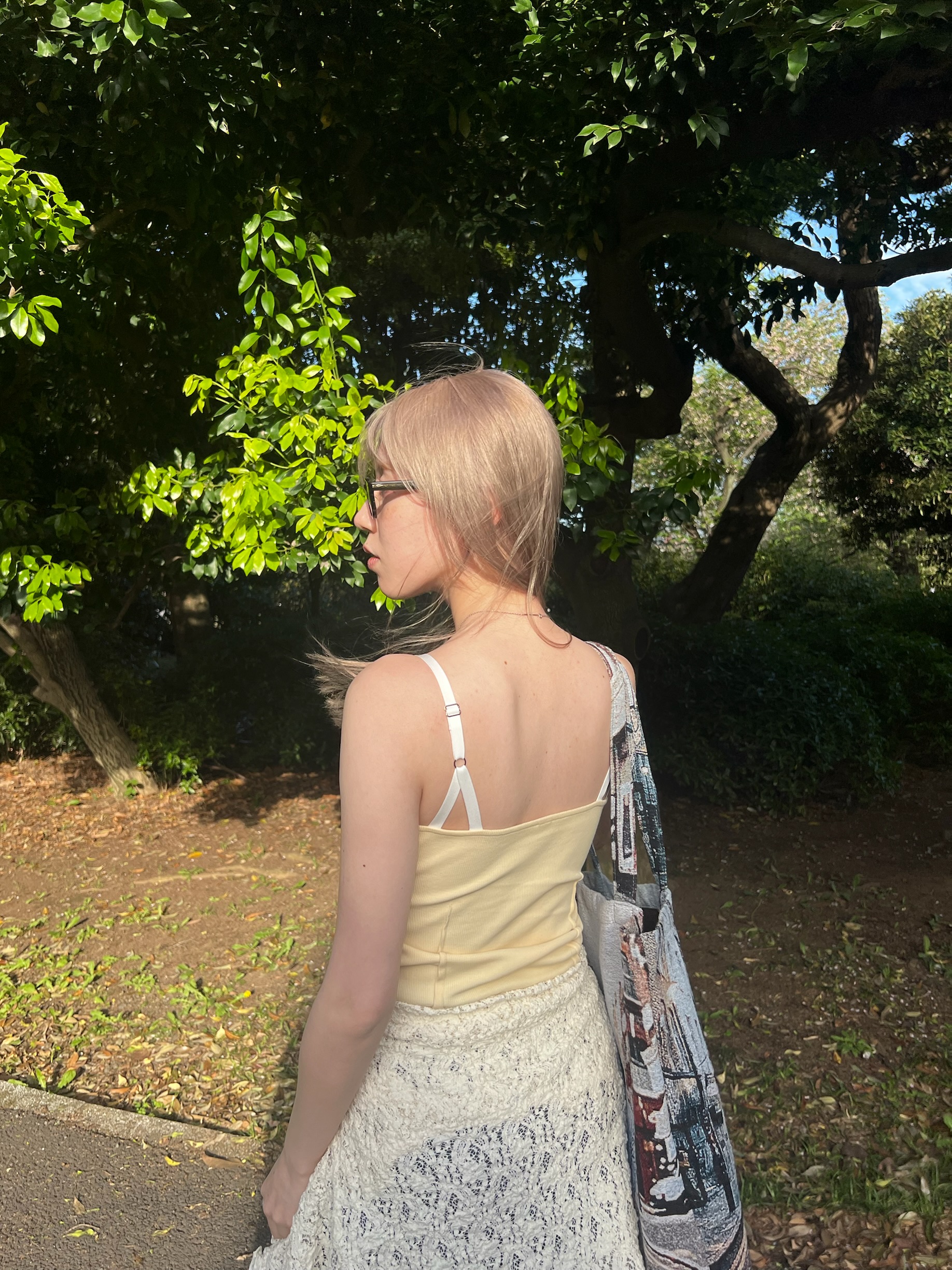 honoka Aさんの「CODE A｜edge line camisole」を使ったコーディネート