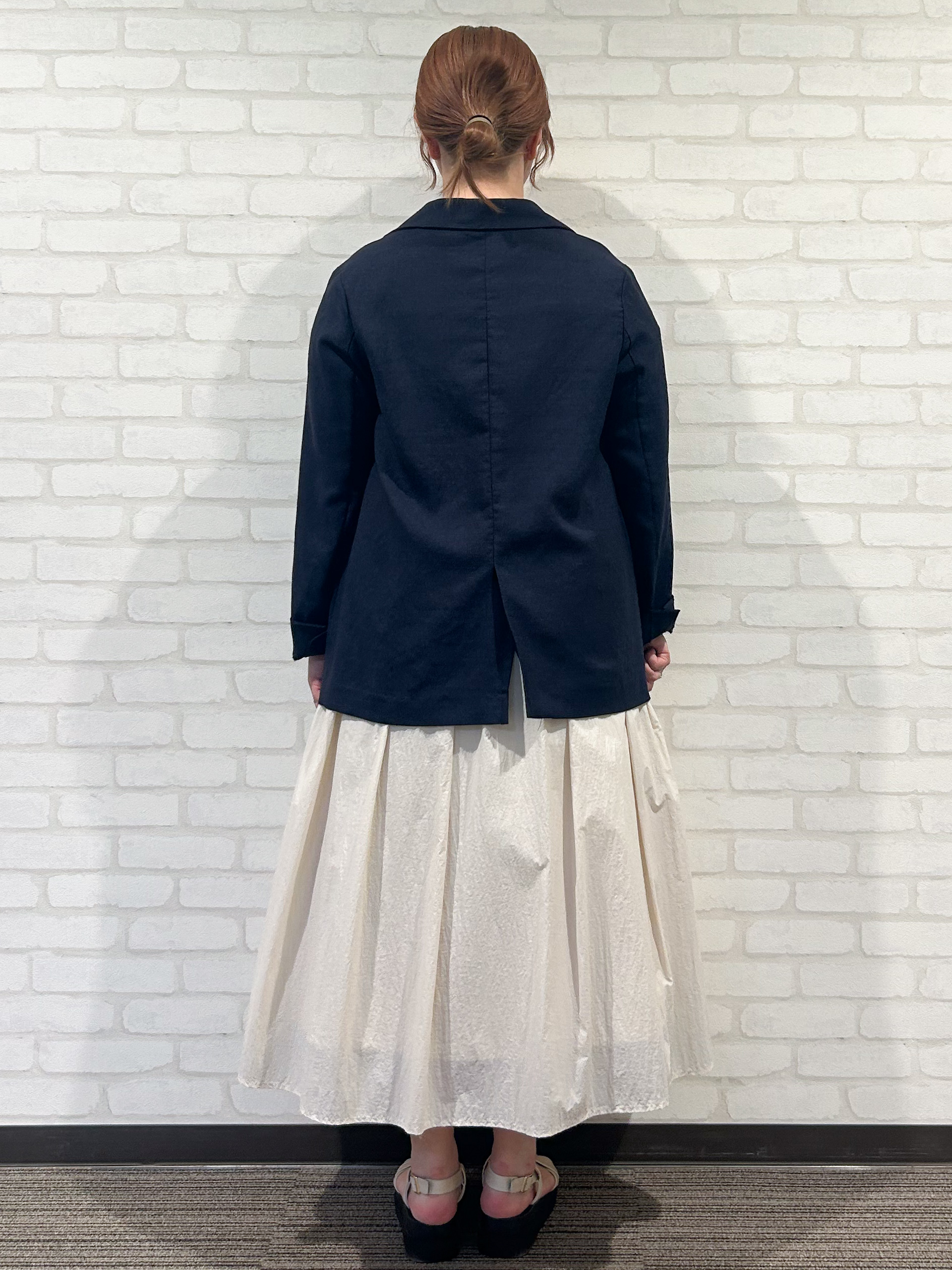 mochiさんの「OPAQUE.CLIP｜【UV／接触冷感】ダブルブレストジャケット《防シワ加工／洗える》」を使ったコーディネート