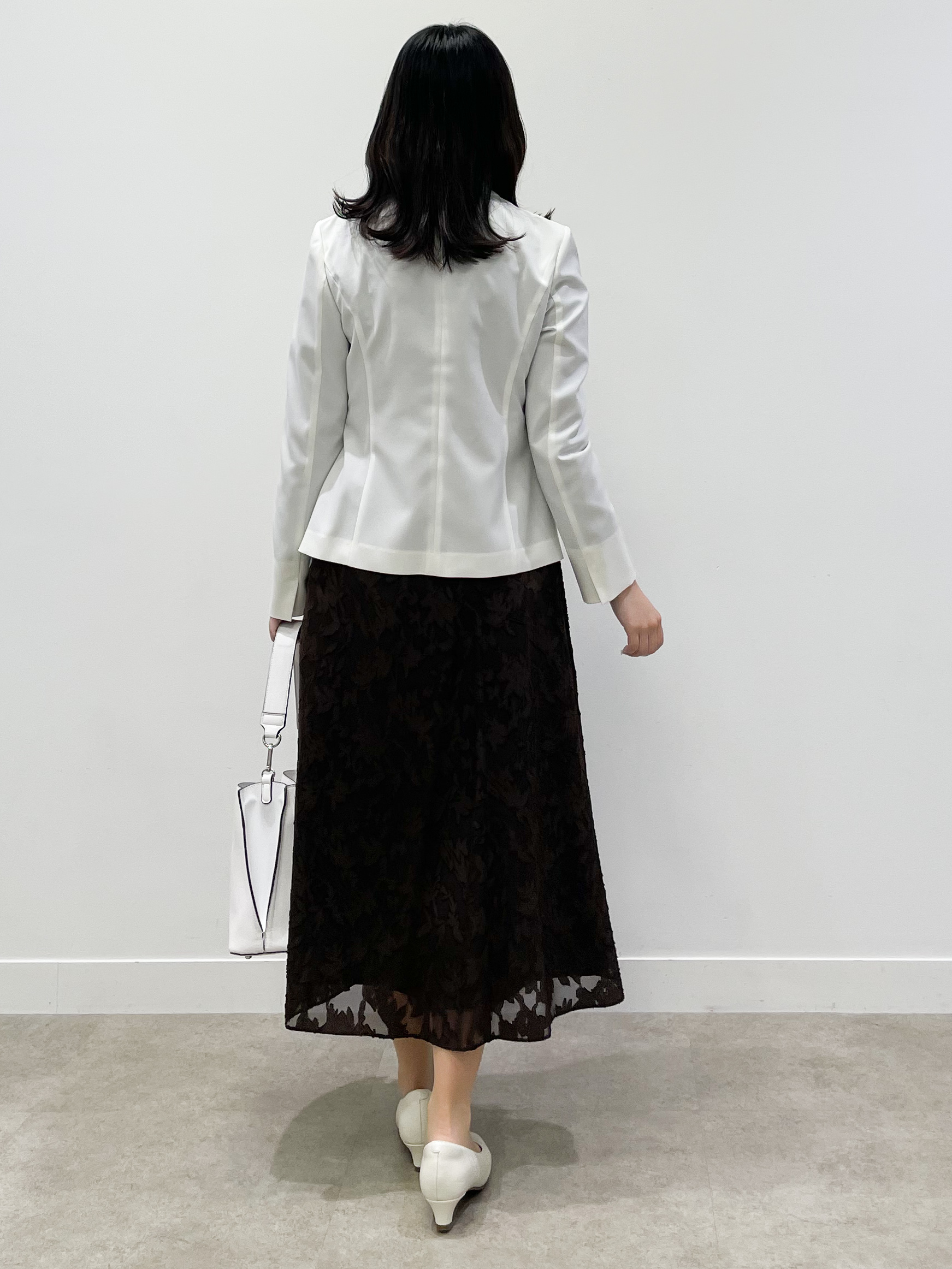 yukariさんの「Reflect｜【選べる2柄／セットアップ可】シャツ衿シアーブラウス」を使ったコーディネート