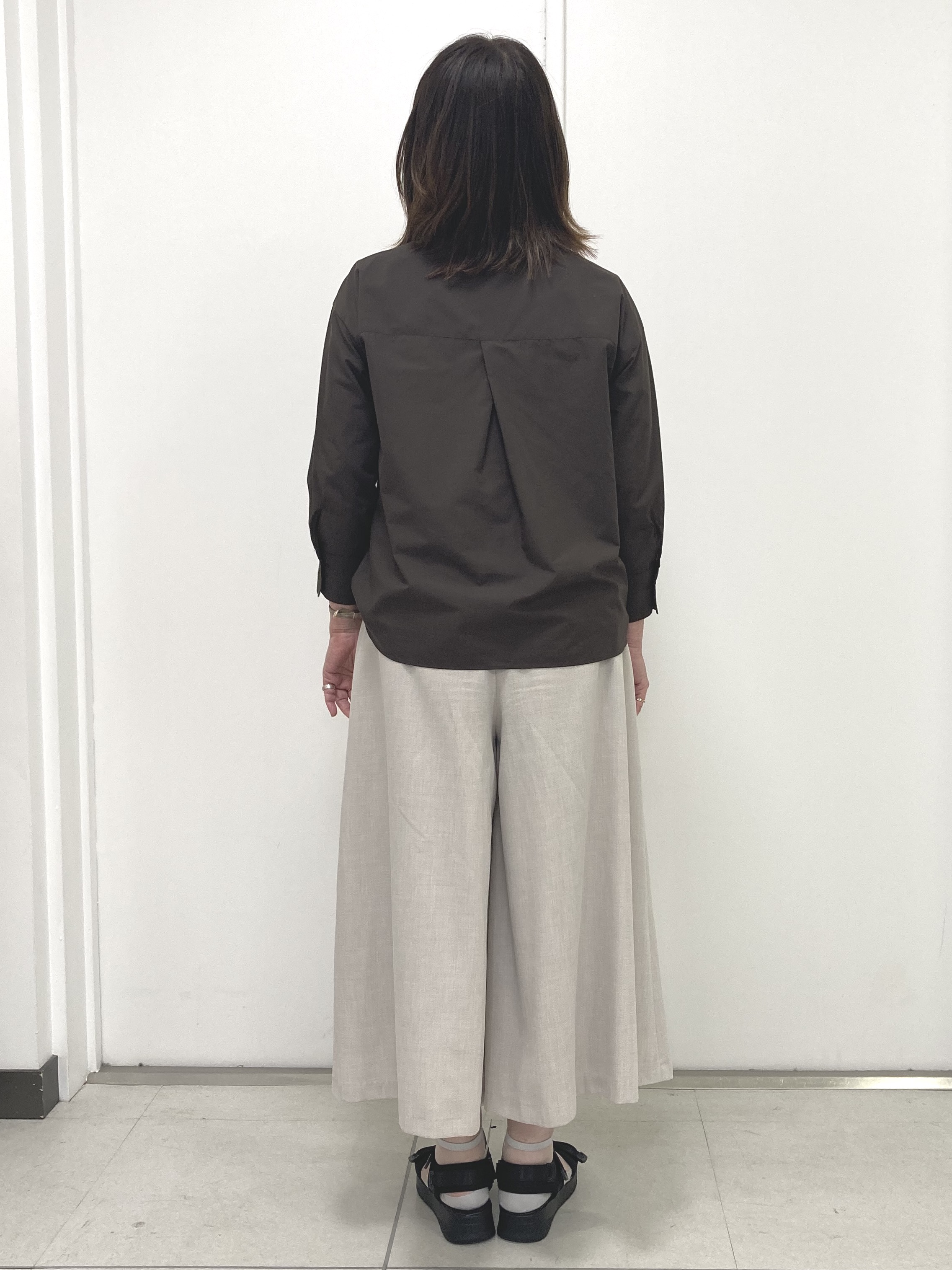 ハッシーさんの「Reflect｜【接触冷感】八分袖フロントフリルブラウス」を使ったコーディネート