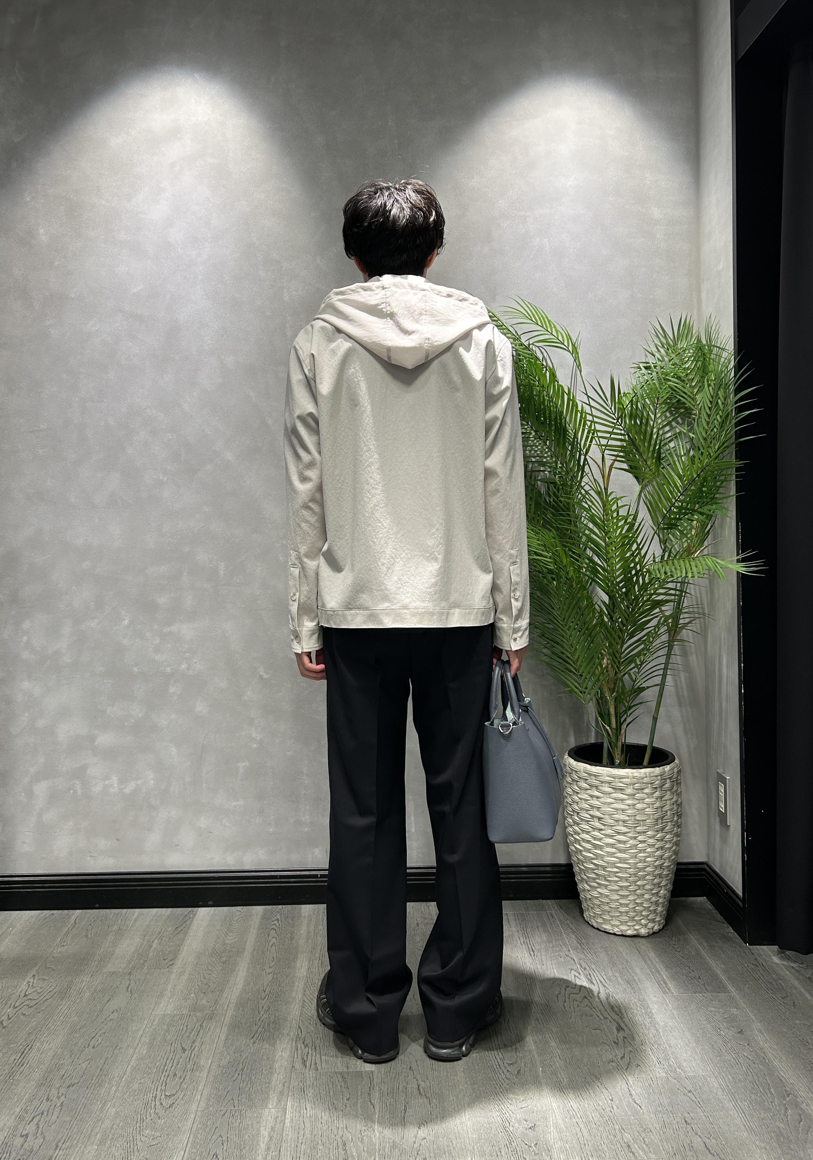 ruiさんの「TAKEO KIKUCHI｜【撥水・洗える・シワになりにくい】 リランチェ（R） フードブルゾン」を使ったコーディネート