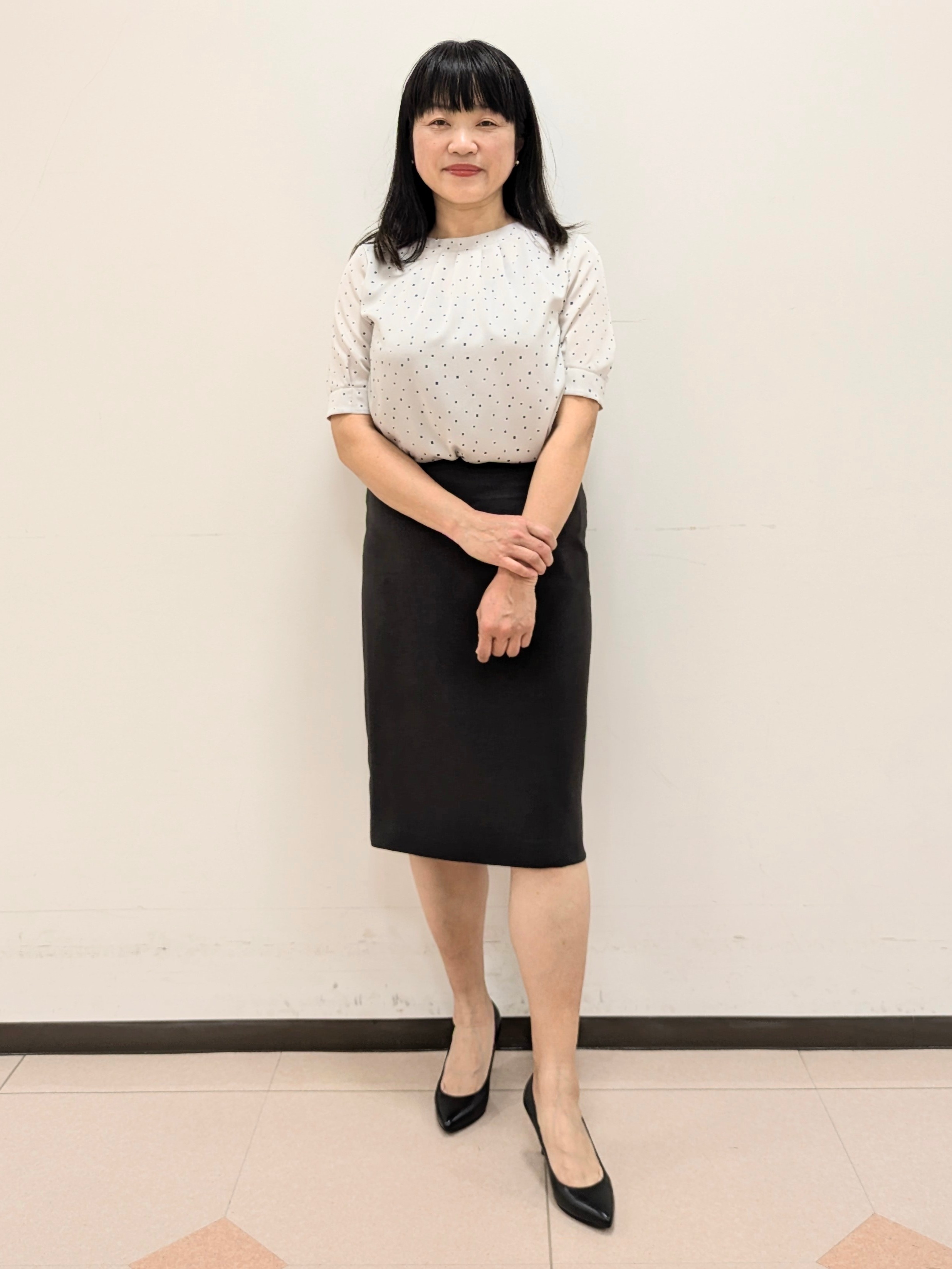 ともさんの「UNTITLED｜【セットアップ可/UV/接触冷感】エアリーノーカラージャケット」を使ったコーディネート