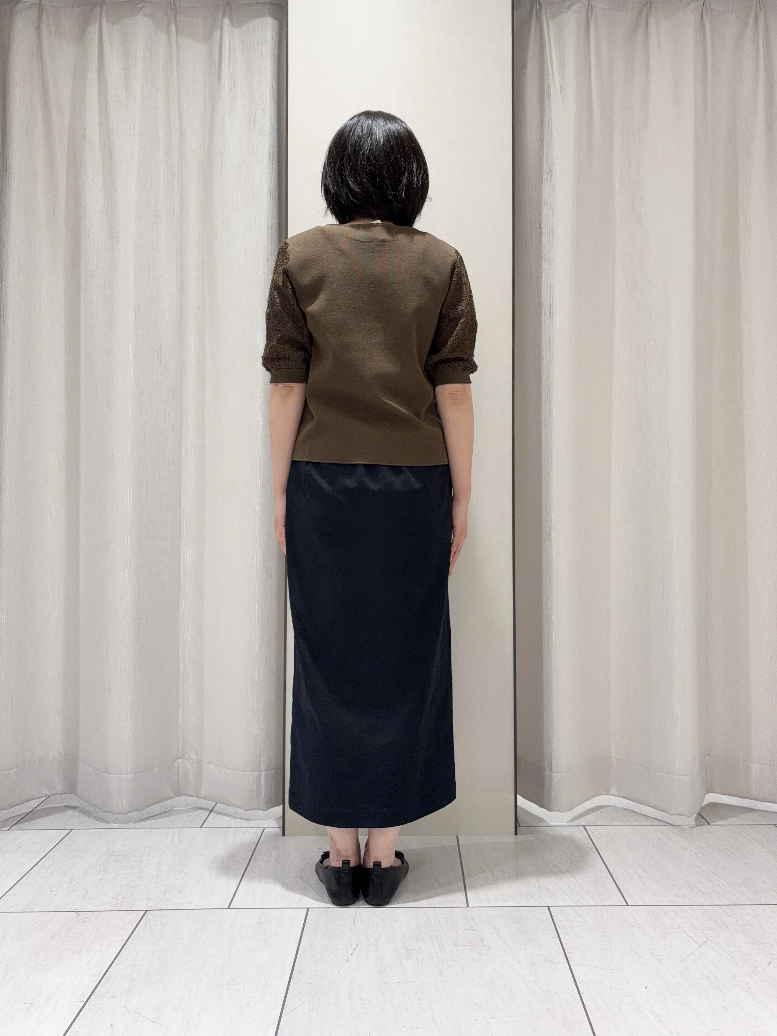 わたなべさんの「UNTITLED｜【洗える】エレガンススリーブニット」を使ったコーディネート