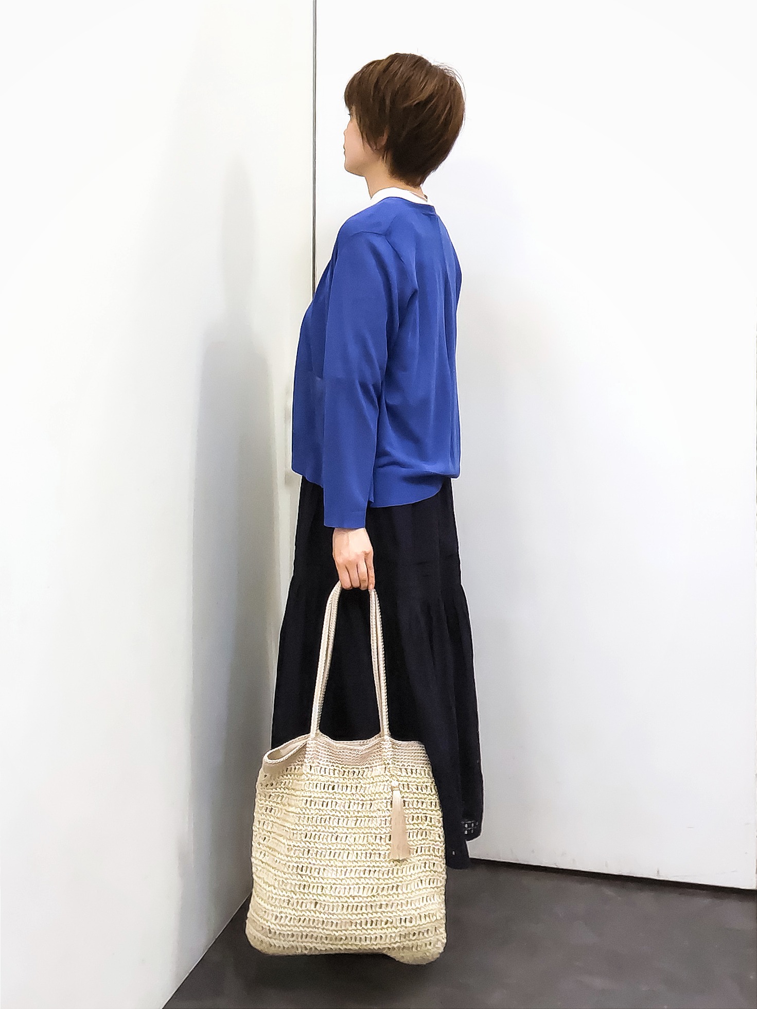 やまちゃんさんの「grove｜高評価！【接触冷感／UVカットetc】ベーシックショートカーディガン」を使ったコーディネート