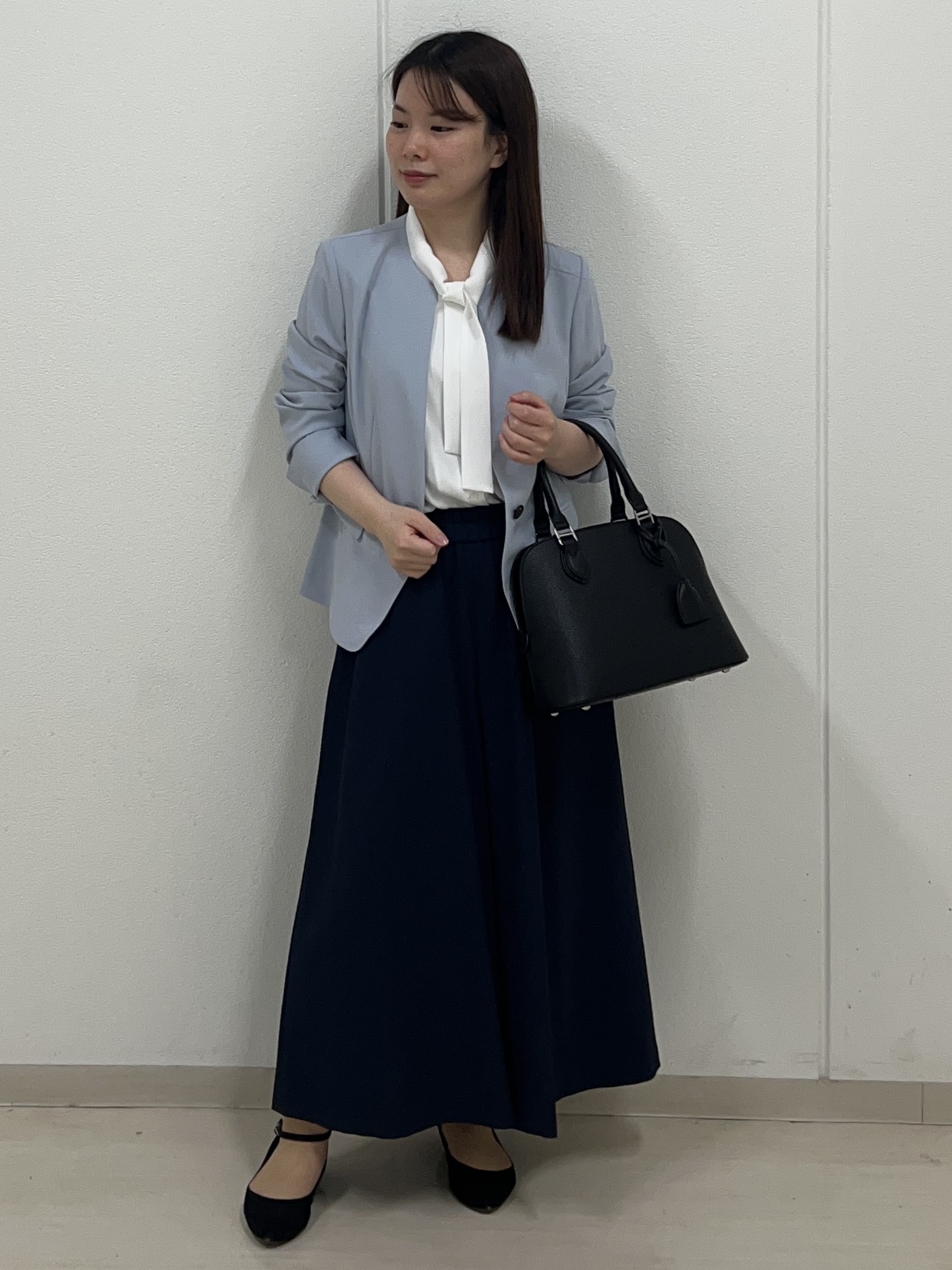 ゆうさんの「Reflect｜【UVカット／接触冷感／セットアップ可】ノーカラージャケット」を使ったコーディネート