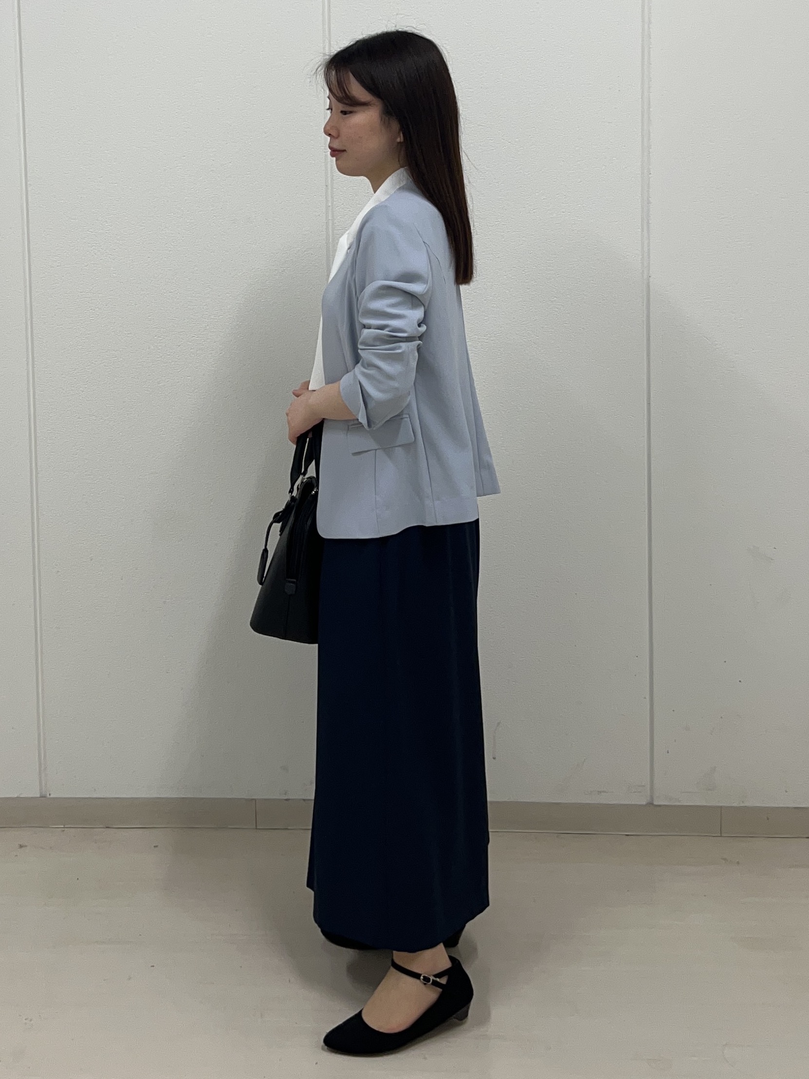 ゆうさんの「Reflect｜【UVカット／接触冷感／セットアップ可】ノーカラージャケット」を使ったコーディネート