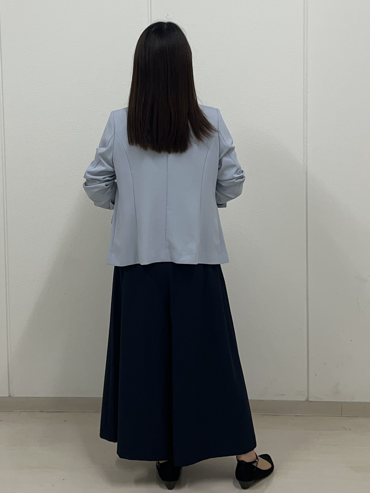 ゆうさんの「Reflect｜【UVカット／接触冷感／セットアップ可】ノーカラージャケット」を使ったコーディネート