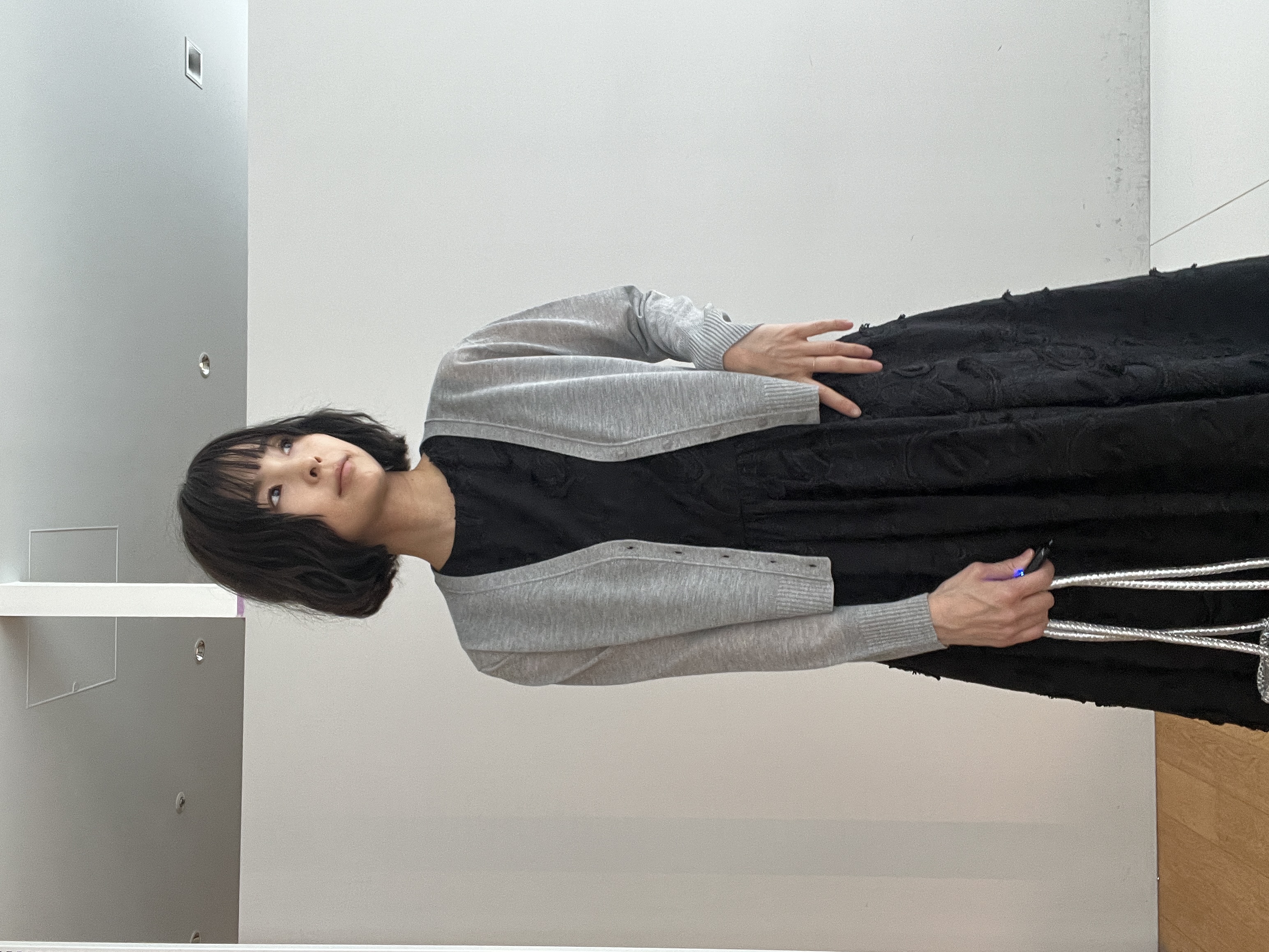 misaさんの「DRESSTERIOR｜【ウォッシャブル】コットン エンブロイダリードレス」を使ったコーディネート