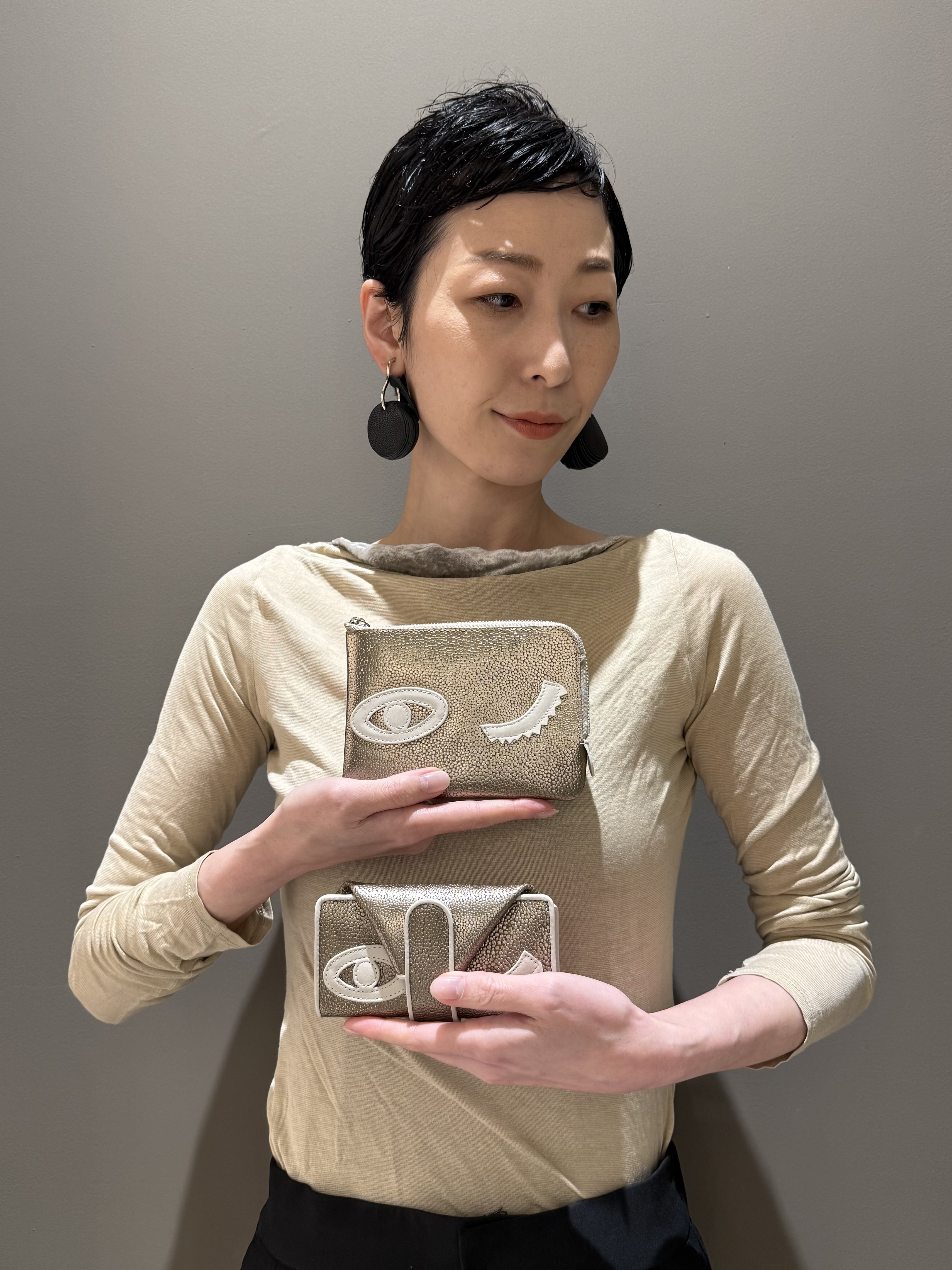 Kさんの「HIROKO HAYASHI｜OSTRO（オストロ）小銭入れ」を使ったコーディネート