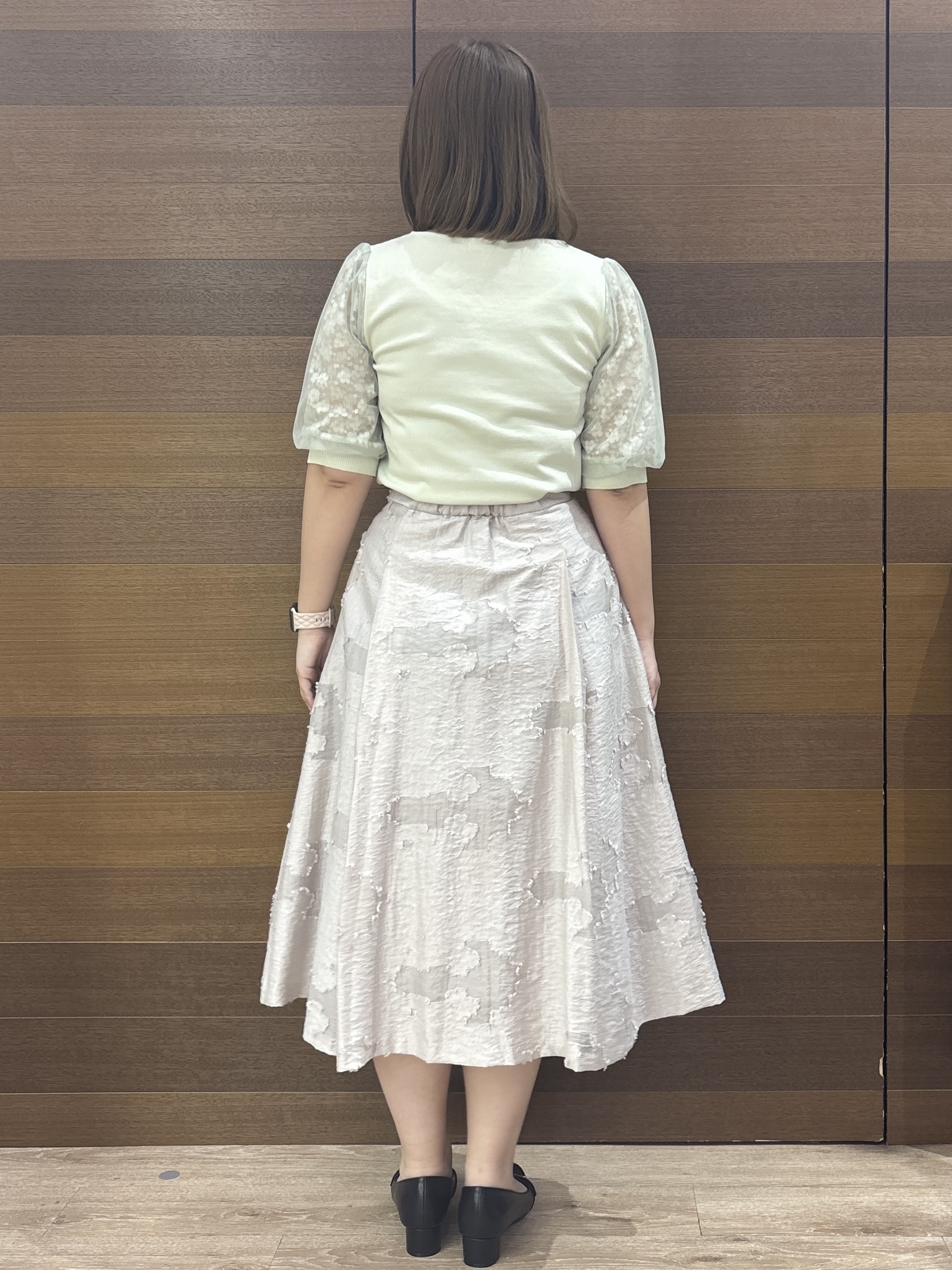 yumeさんの「OPAQUE.CLIP｜《再入荷》ダブルブレストテーラードジャケット【接触冷感／吸水速乾／イージーアイロン／防シワ／洗濯機O」を使ったコーディネート