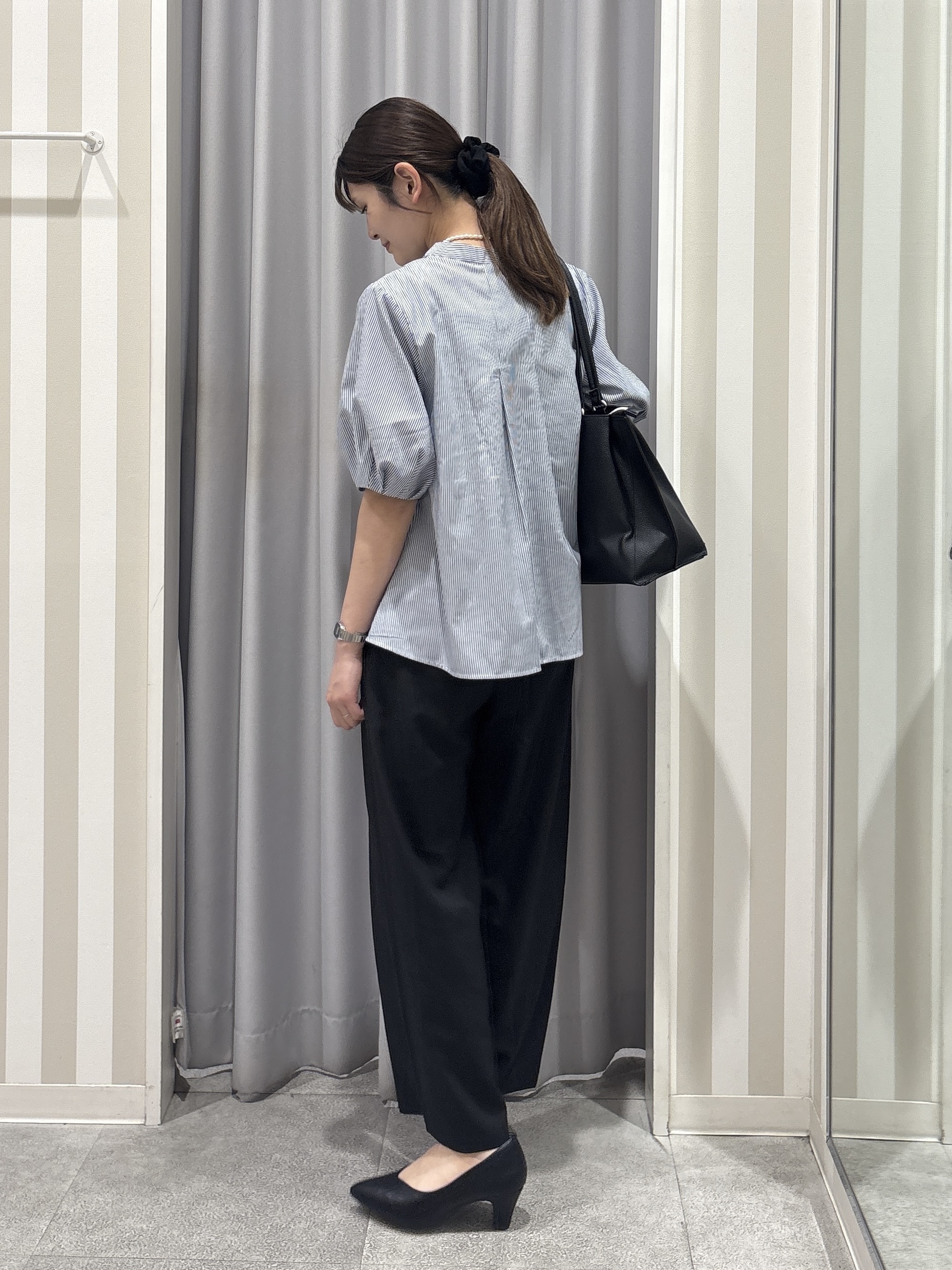 Rikaさんの「SHOO･LA･RUE｜【前後2WAY/洗濯機可/S-LL】レースデザインタンクトップ」を使ったコーディネート