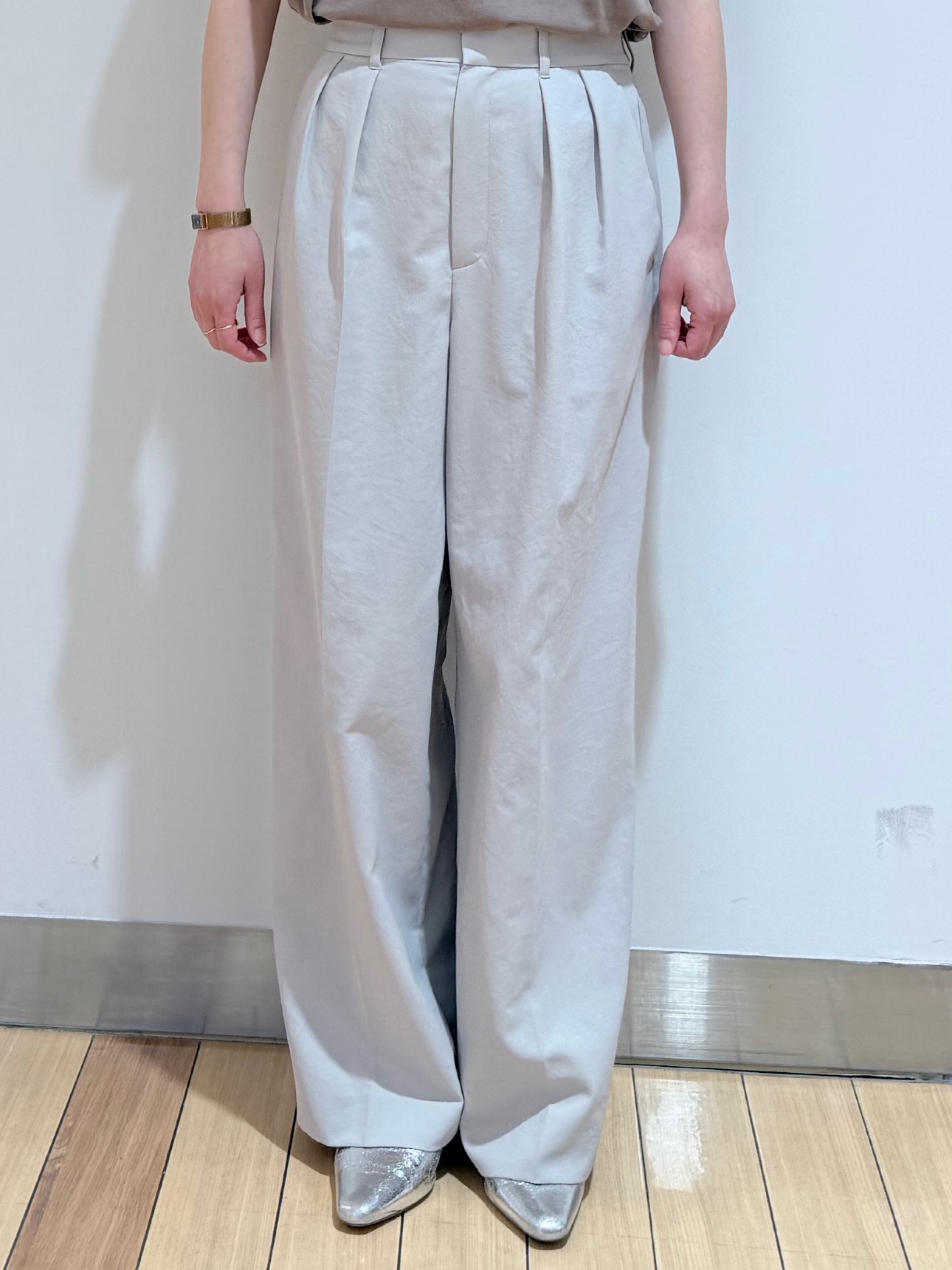 あやさんの「UNTITLED｜【9色展開/アンサンブル可/洗える】コットンベーシックニット」を使ったコーディネート