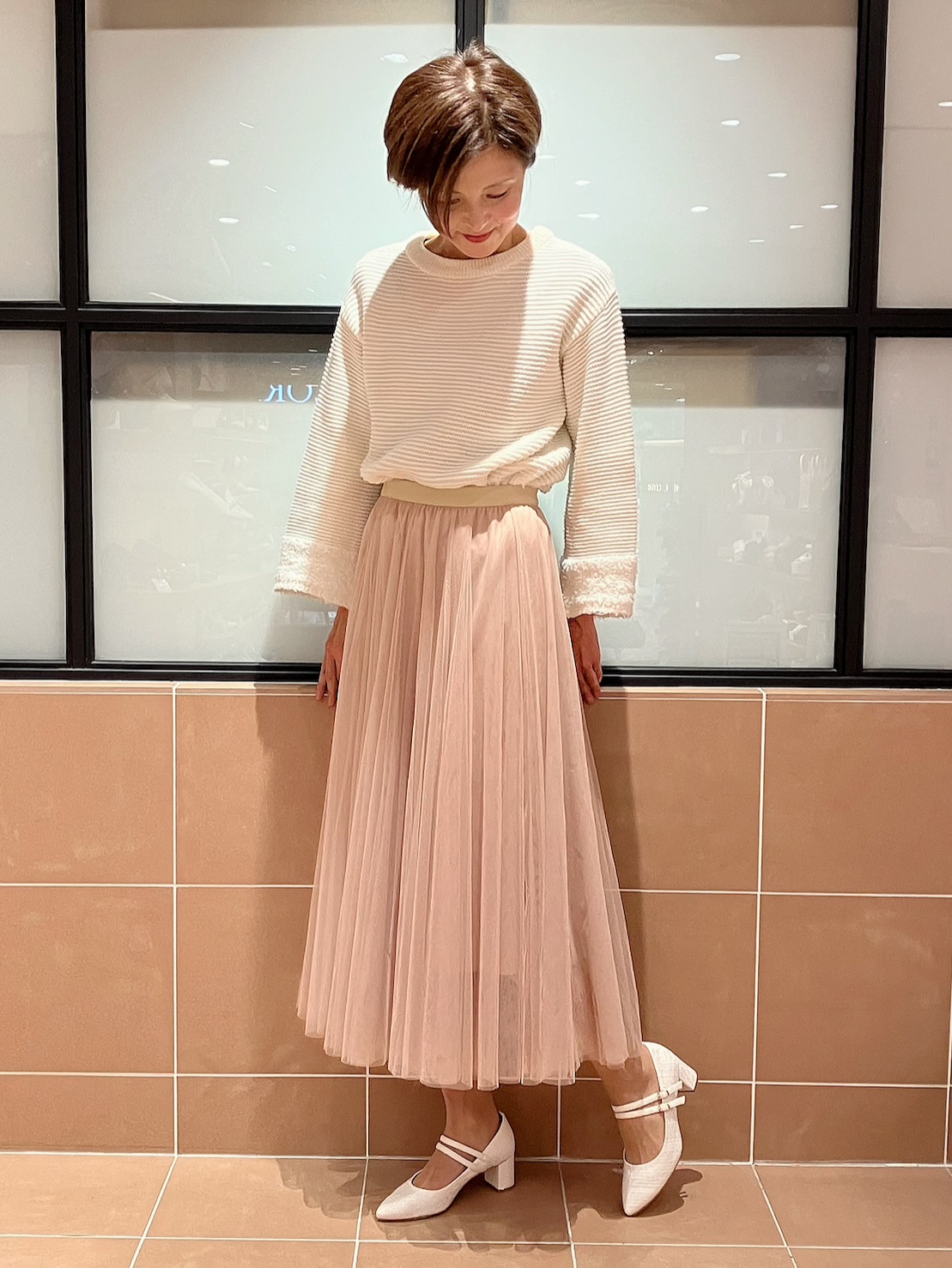 Ｋさんの「ESPERANZA｜Wストラップパンプス」を使ったコーディネート