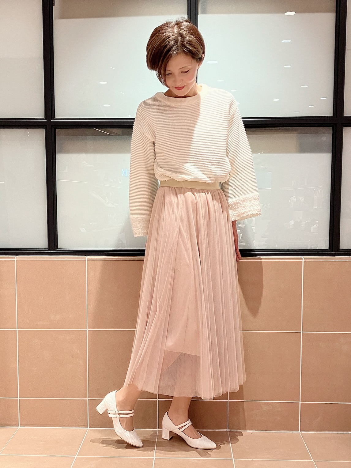 Ｋさんの「ESPERANZA｜Wストラップパンプス」を使ったコーディネート