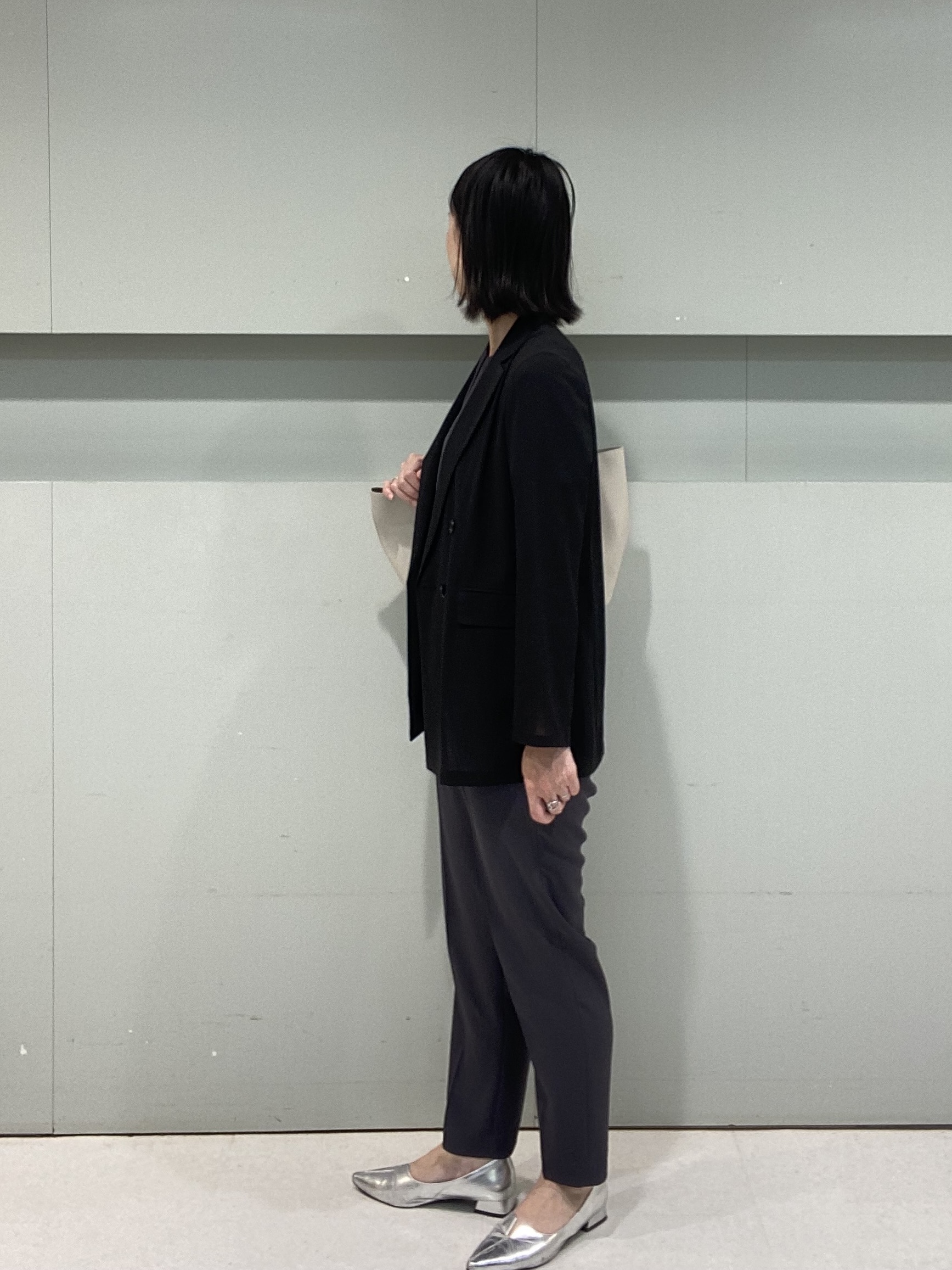 hitomiさんの「UNTITLED｜【セットアップ可/接触冷感/通気性】ドライシアーダブルジャケット」を使ったコーディネート