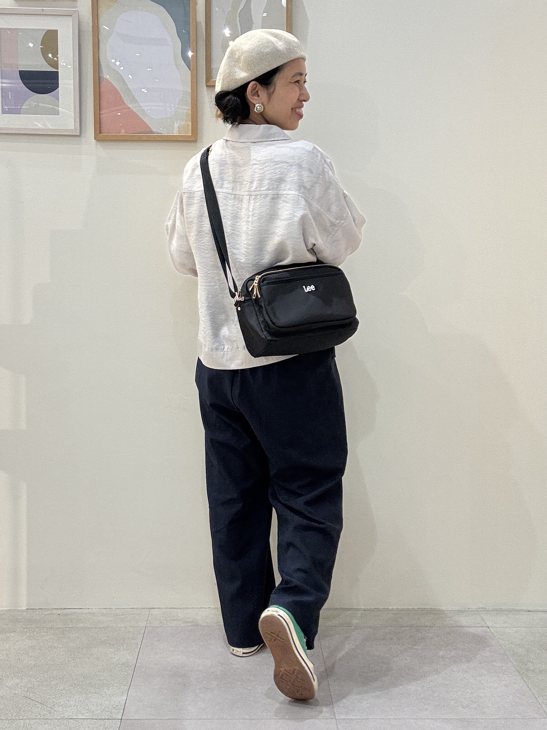 たけぴさんの「SHOO･LA･RUE｜【洗濯機可/S-LL】Gジャン風シアーシャツジャケット」を使ったコーディネート