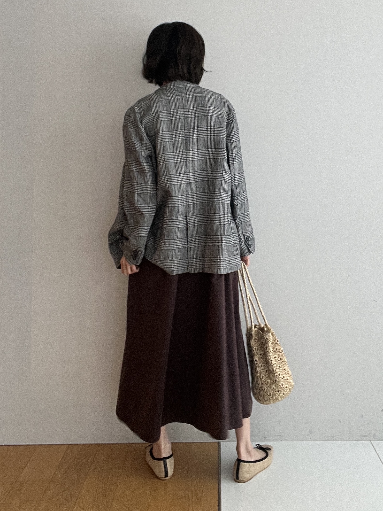 misaさんの「DRESSTERIOR｜ウォッシャブルリネン ライトジャケット」を使ったコーディネート