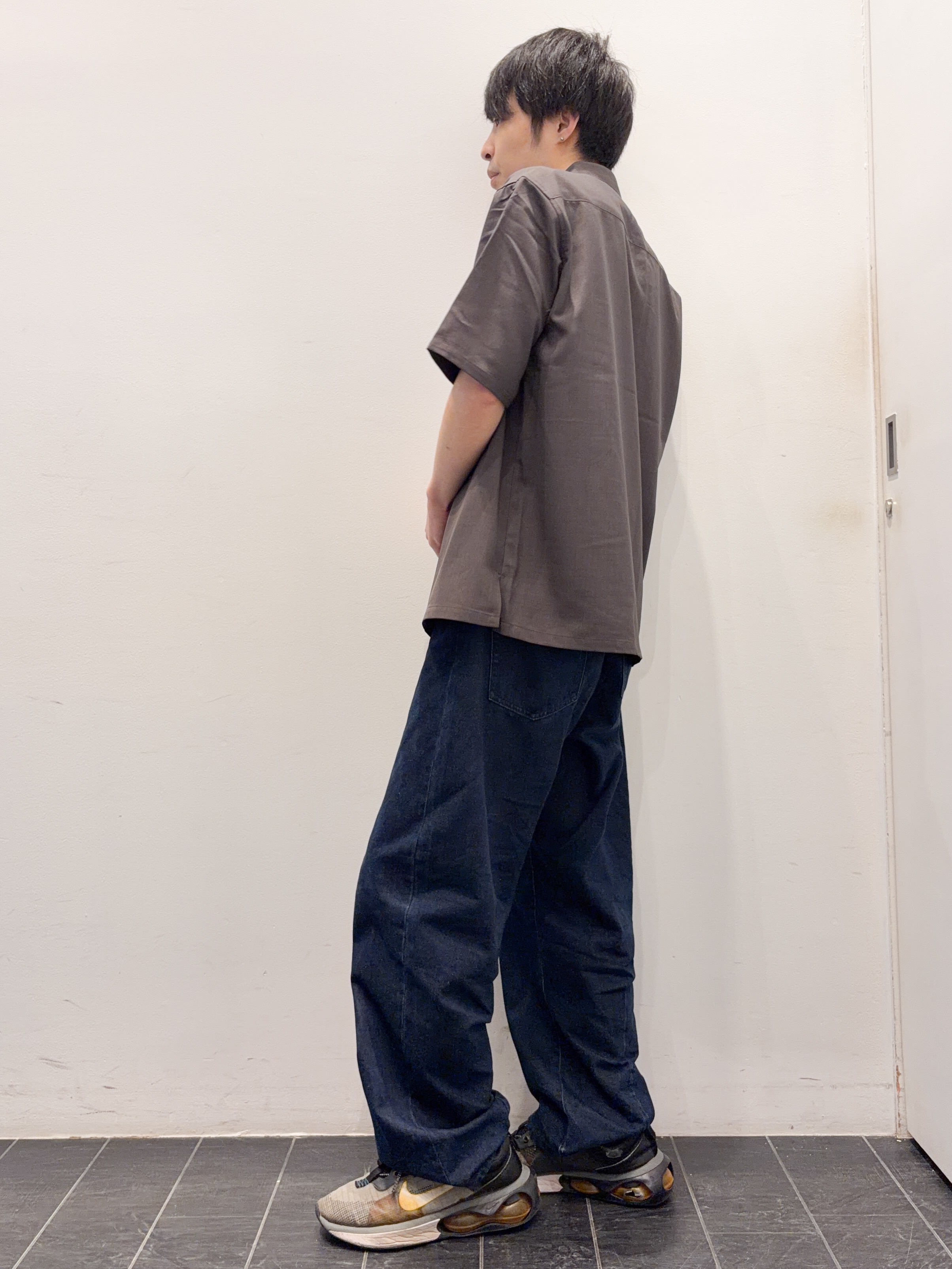 ちびちゃんさんの「THE SHOP TK｜LITE TEX ダブルフラップ半袖シャツ 接触冷感/吸水速乾/UVカット/アンチピリング/イージー」を使ったコーディネート