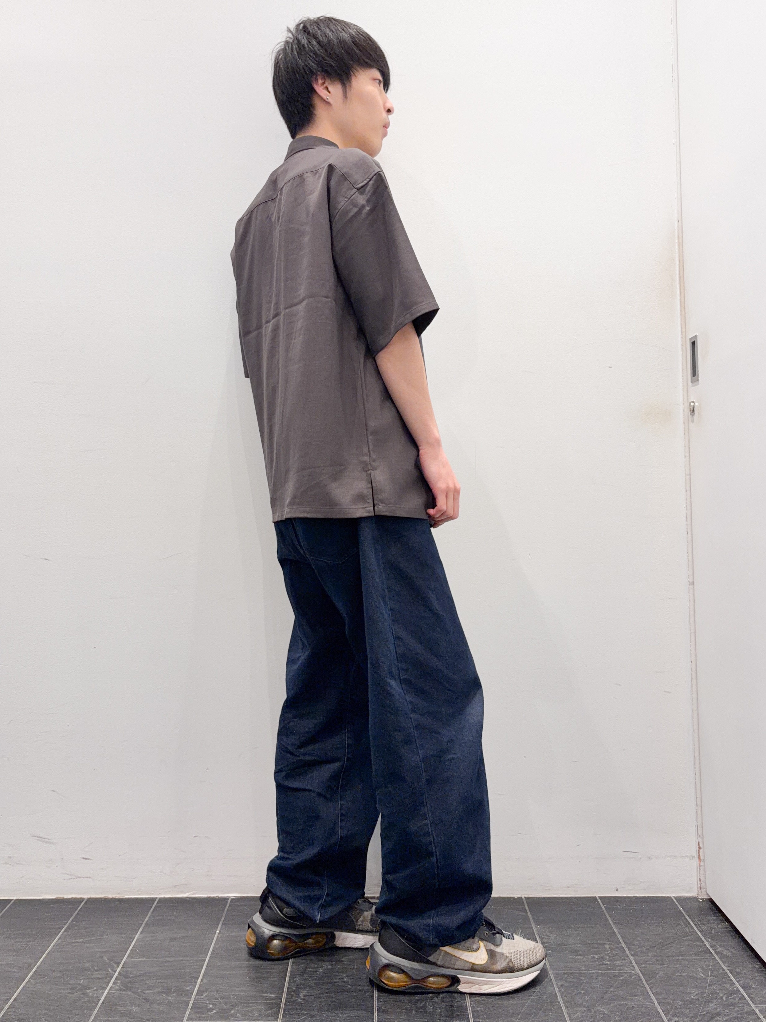 ちびちゃんさんの「THE SHOP TK｜LITE TEX ダブルフラップ半袖シャツ 接触冷感/吸水速乾/UVカット/アンチピリング/イージー」を使ったコーディネート