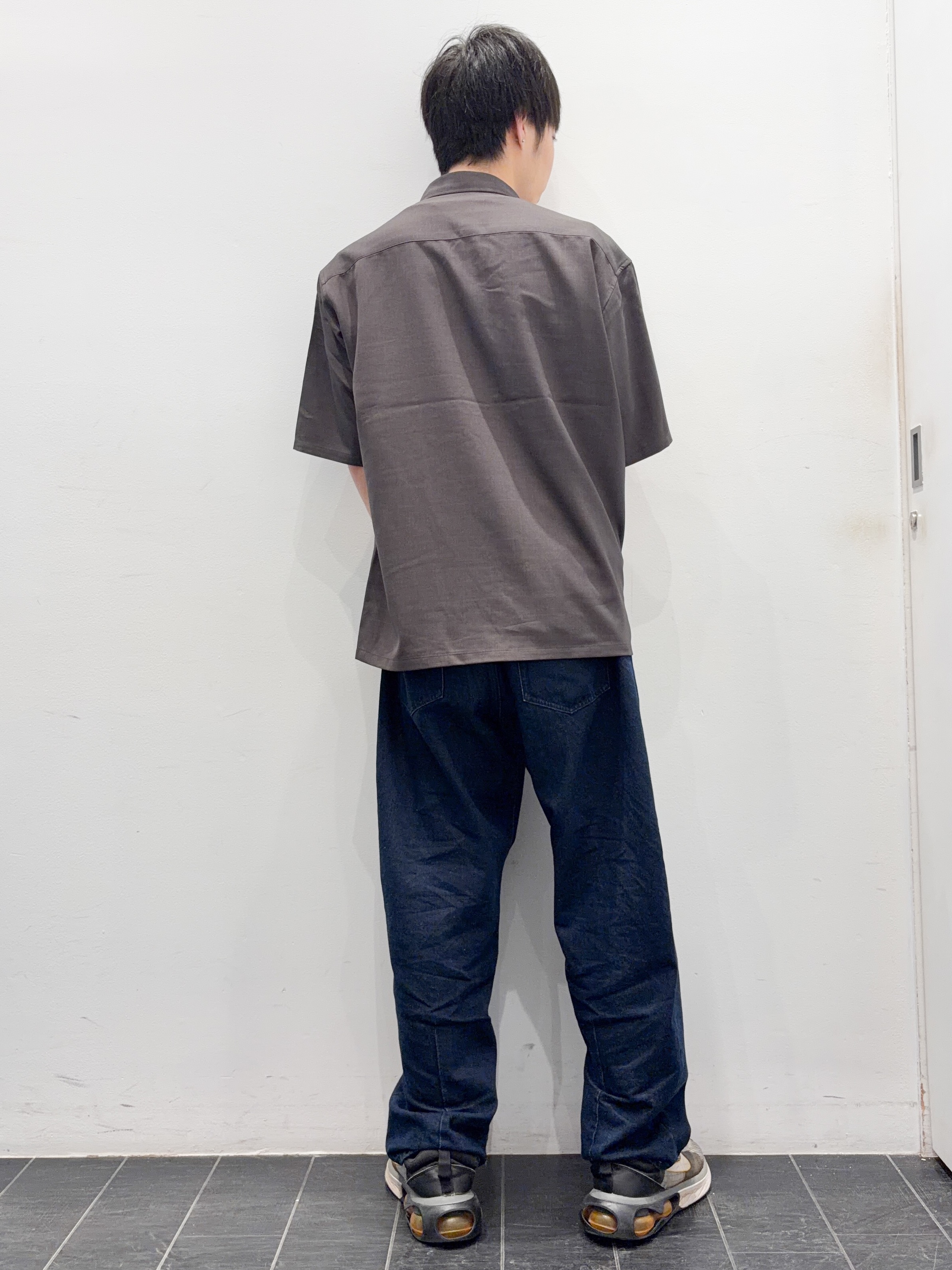 ちびちゃんさんの「THE SHOP TK｜LITE TEX ダブルフラップ半袖シャツ 接触冷感/吸水速乾/UVカット/アンチピリング/イージー」を使ったコーディネート