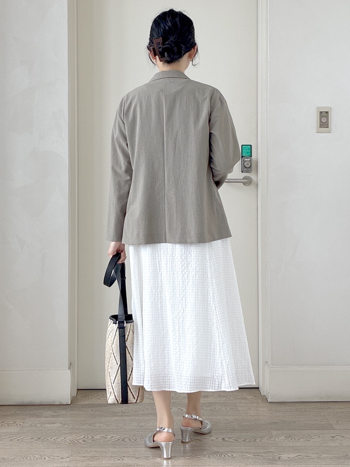  beni_gingerさんの「Reflect｜【SS-4Lサイズ／接触冷感／シワになりにくい】リラクシーテーラードジャケット」を使ったコーディネート