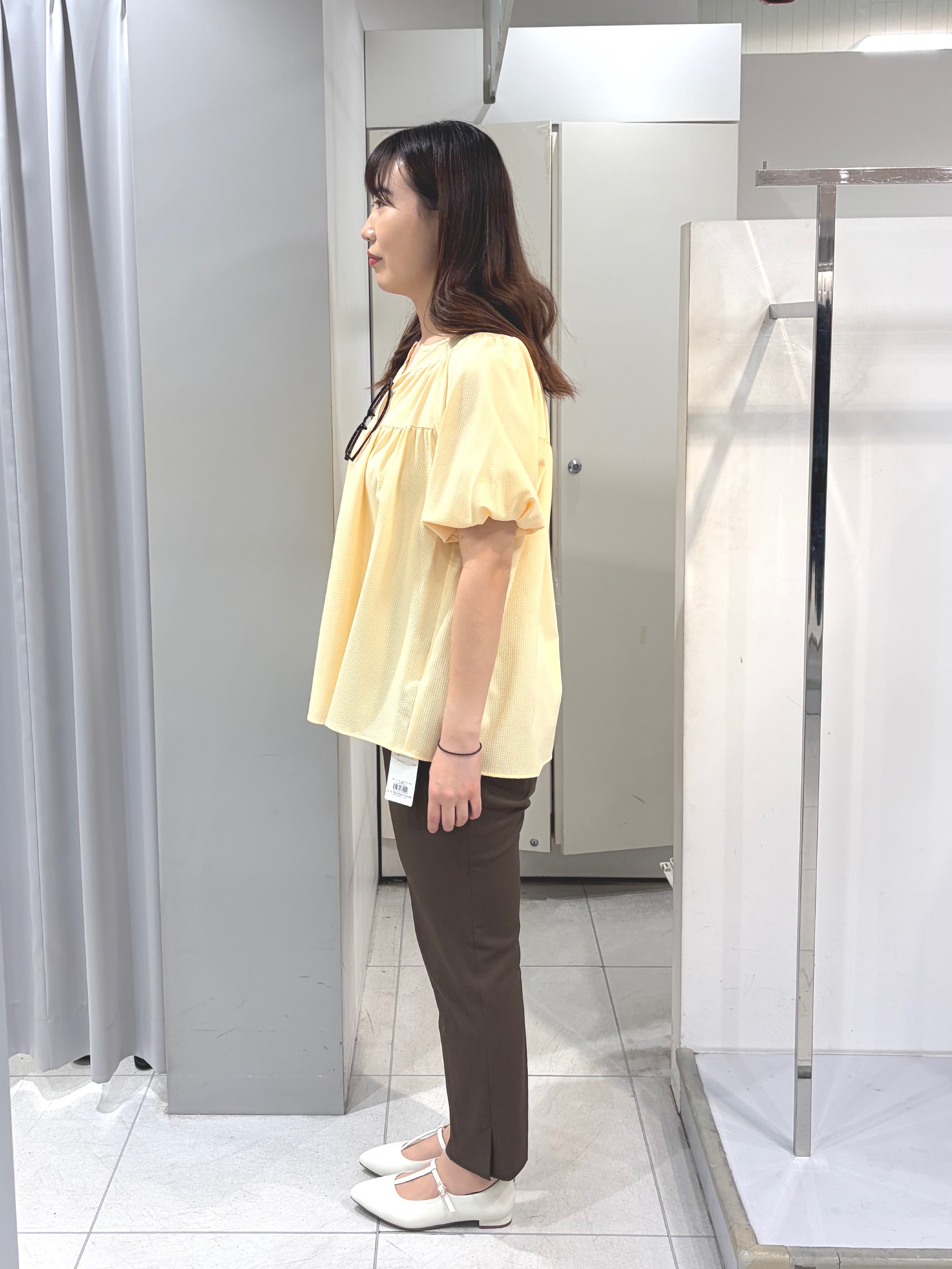 AZUSAさんの「Reflect｜ギャザーデザインブラウス」を使ったコーディネート