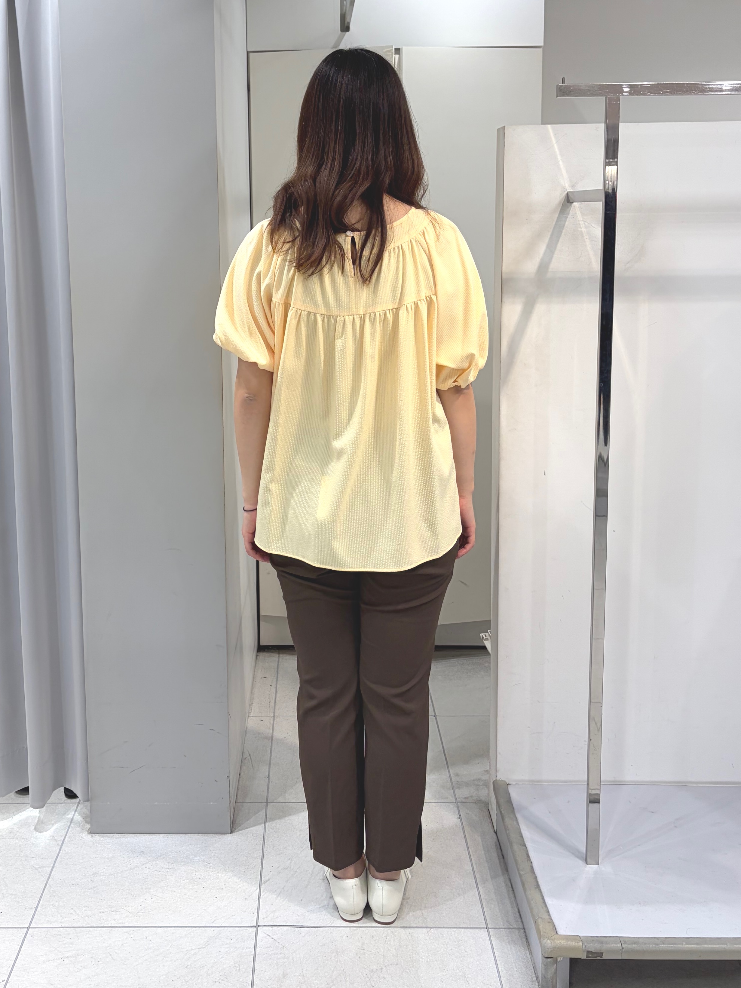 AZUSAさんの「Reflect｜ギャザーデザインブラウス」を使ったコーディネート