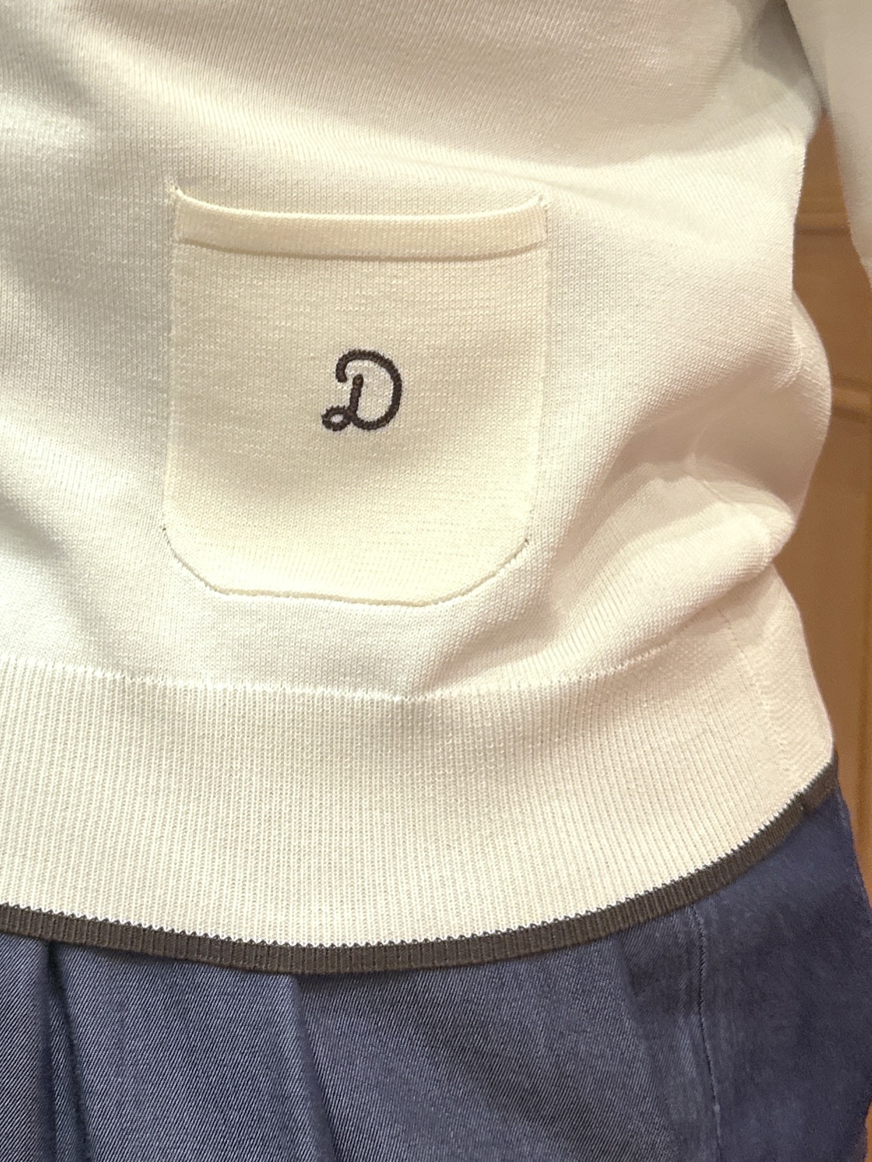 komatsuさんの「DRESSTERIOR｜【UVカット/ウォッシャブル】クールタッチ ニットカーディガン」を使ったコーディネート