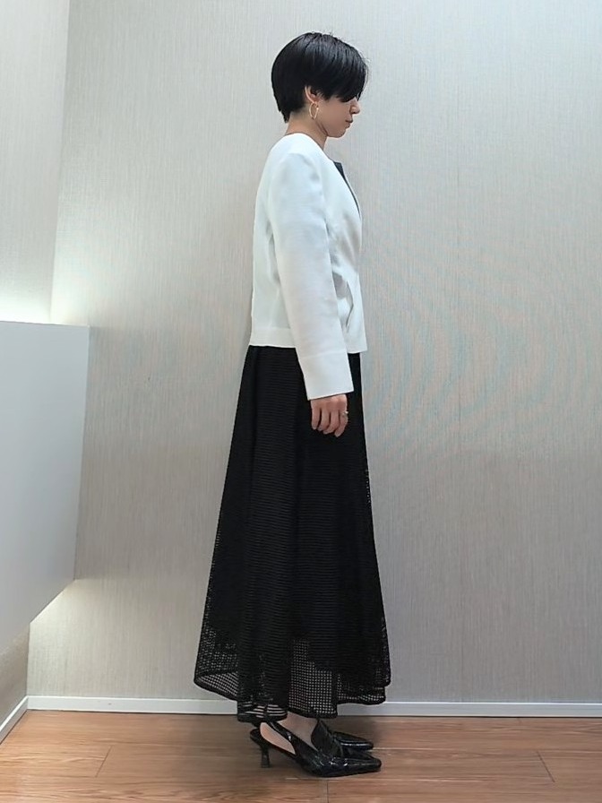 ミズタさんの「UNTITLED｜【清涼感/洗える】ミニマルシルエットジャケット」を使ったコーディネート