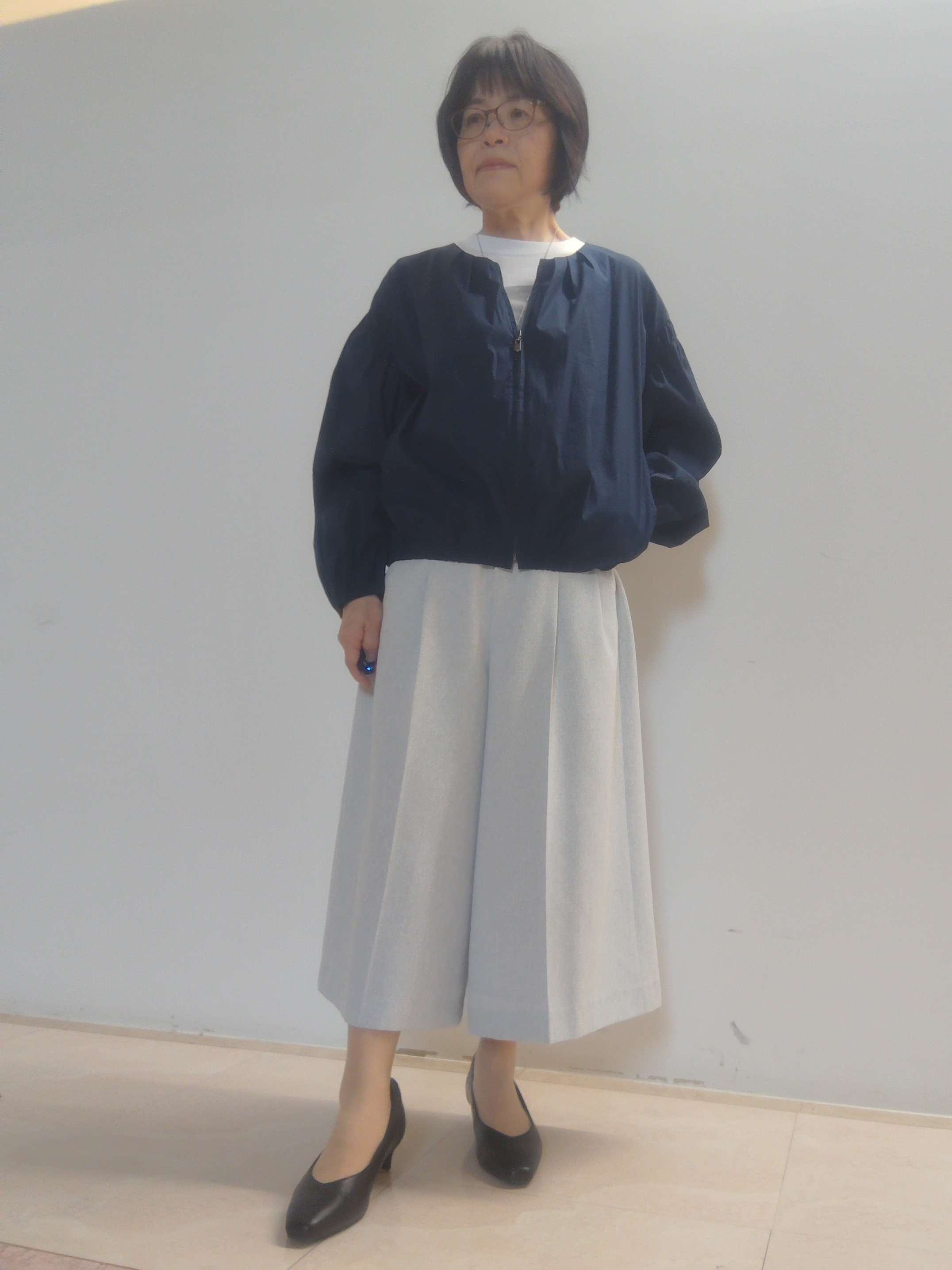 tokuさんの「Reflect｜フロントファスナーシアーブルゾン」を使ったコーディネート