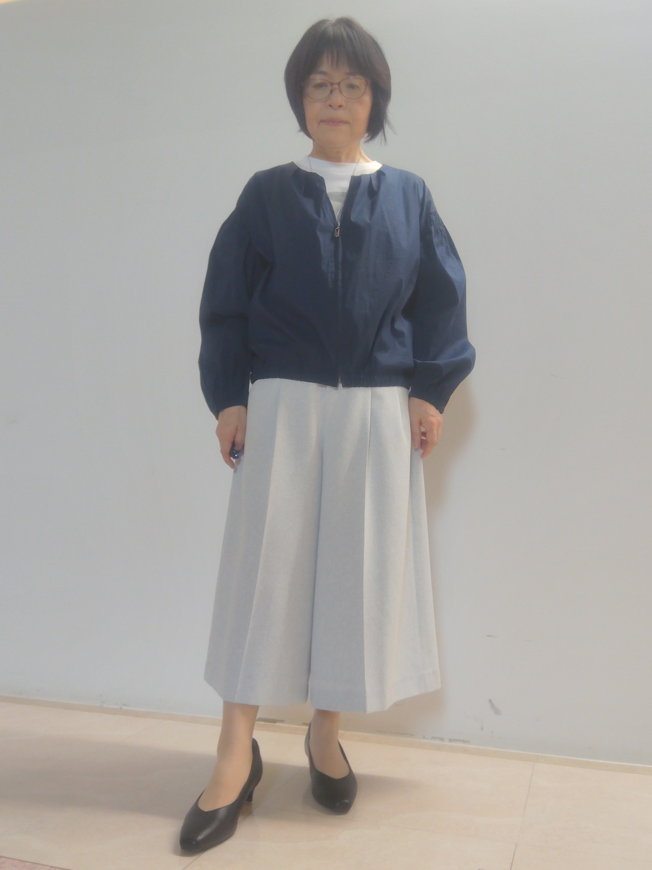 tokuさんの「Reflect｜フロントファスナーシアーブルゾン」を使ったコーディネート