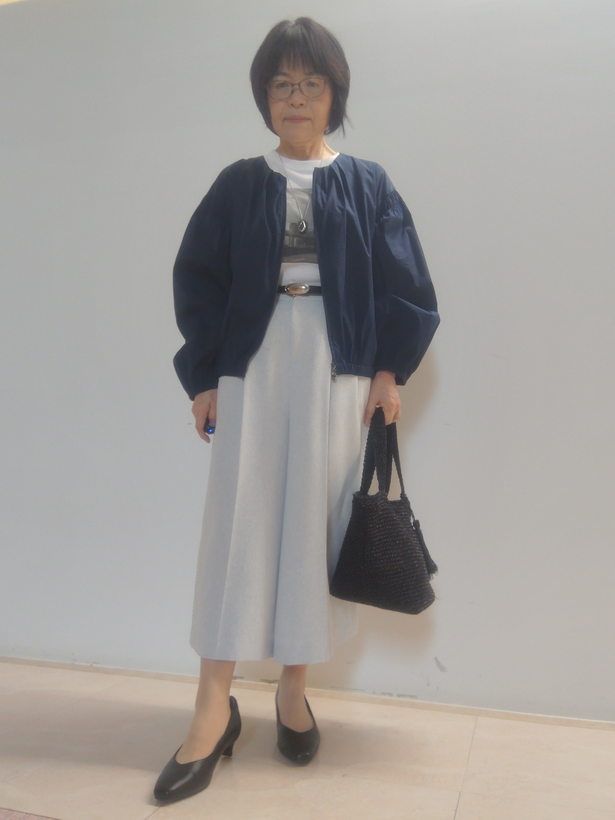 tokuさんの「Reflect｜フロントファスナーシアーブルゾン」を使ったコーディネート