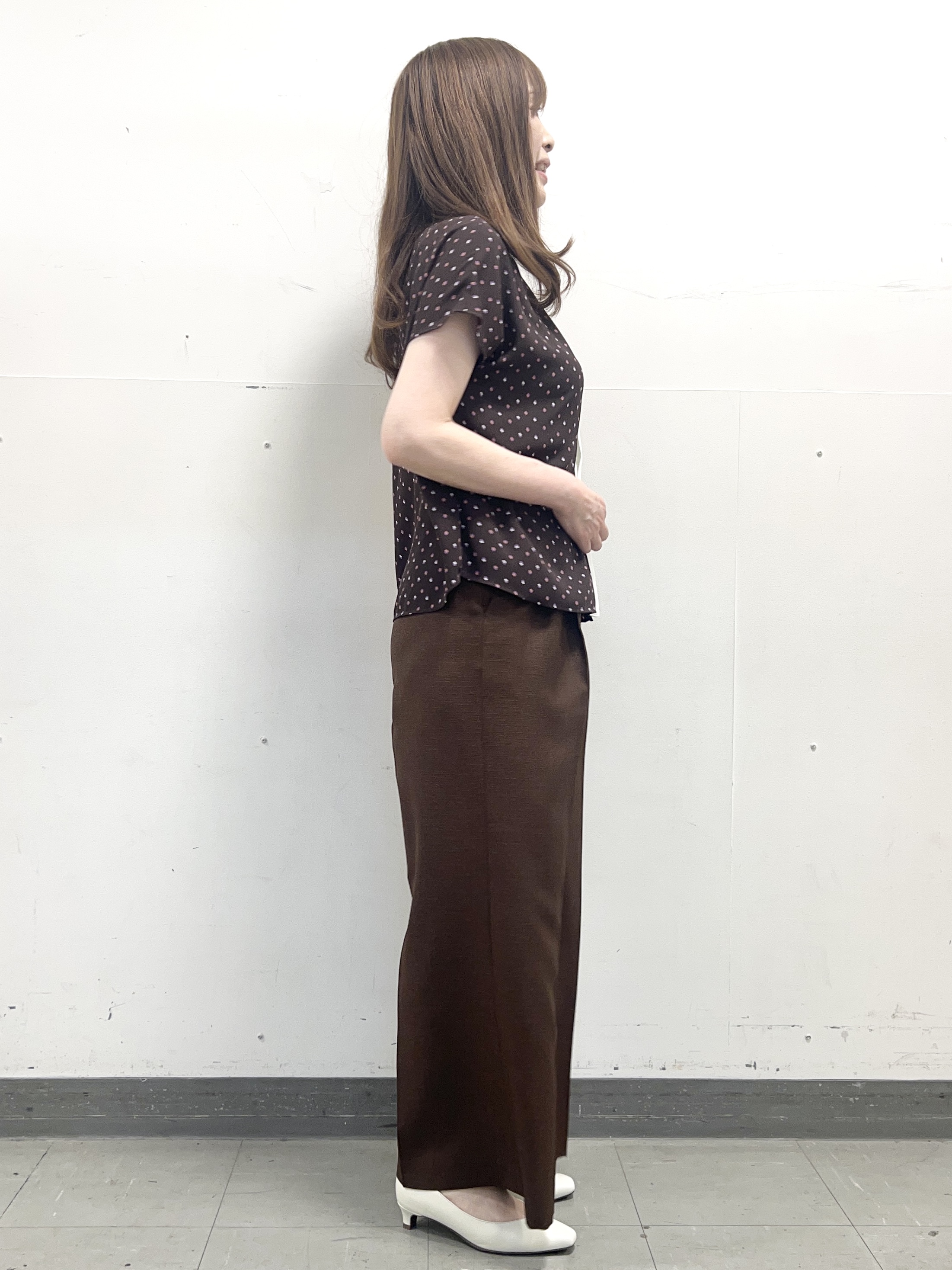 yuさんの「Reflect｜【通勤におすすめ◎】ジョーゼットブラウス」を使ったコーディネート