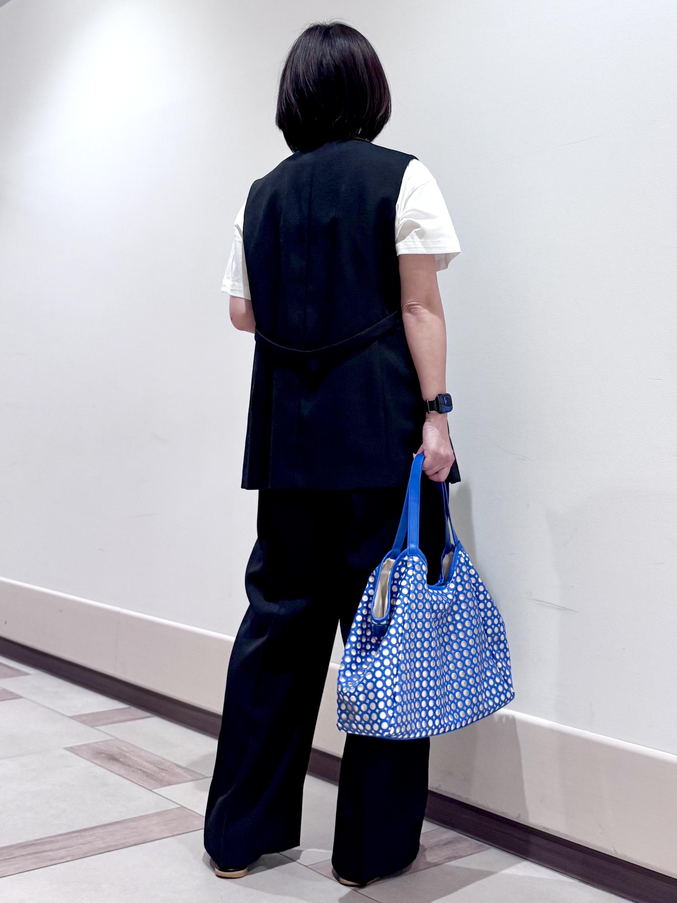kaeさんの「Reflect｜【セットアップ可】リネンライクジレ」を使ったコーディネート