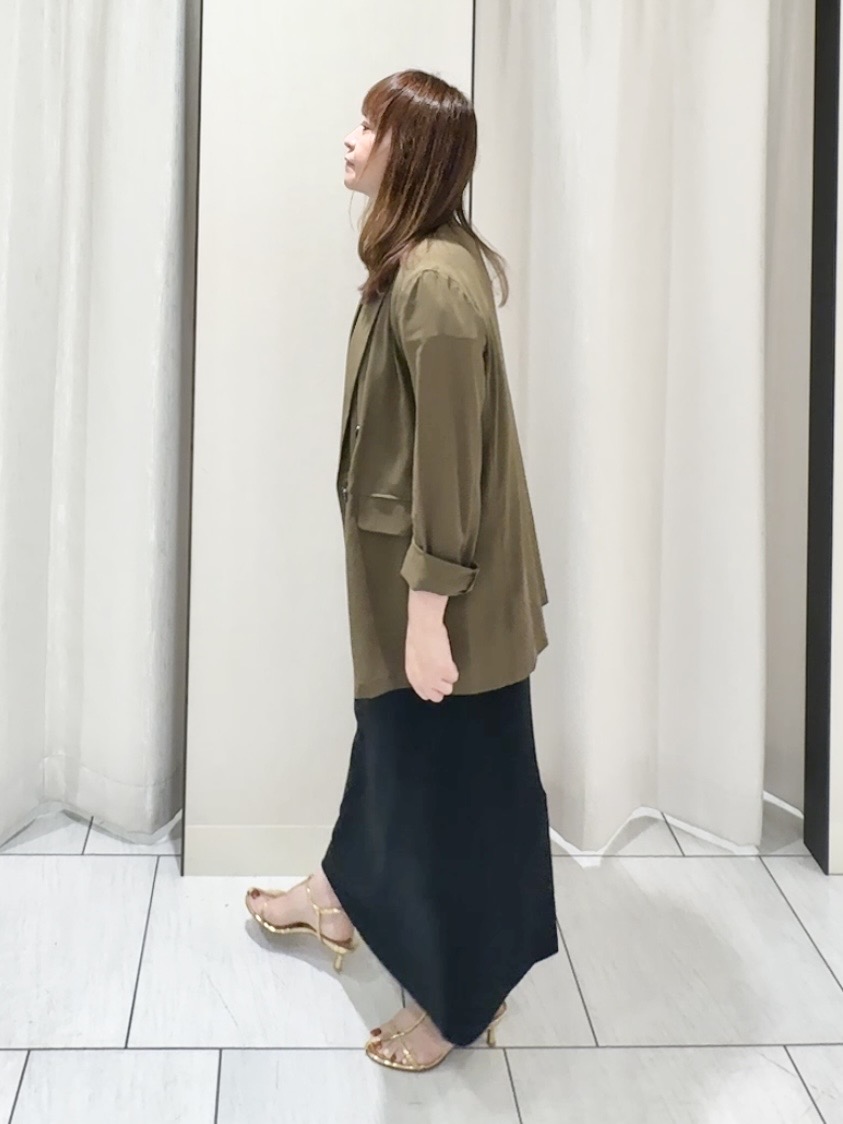 ʏᴜᴋɪᴋᴏさんの「UNTITLED｜【セットアップ可/接触冷感/通気性】ドライシアーダブルジャケット」を使ったコーディネート