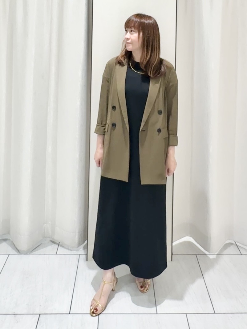 ʏᴜᴋɪᴋᴏさんの「UNTITLED｜【セットアップ可/接触冷感/通気性】ドライシアーダブルジャケット」を使ったコーディネート