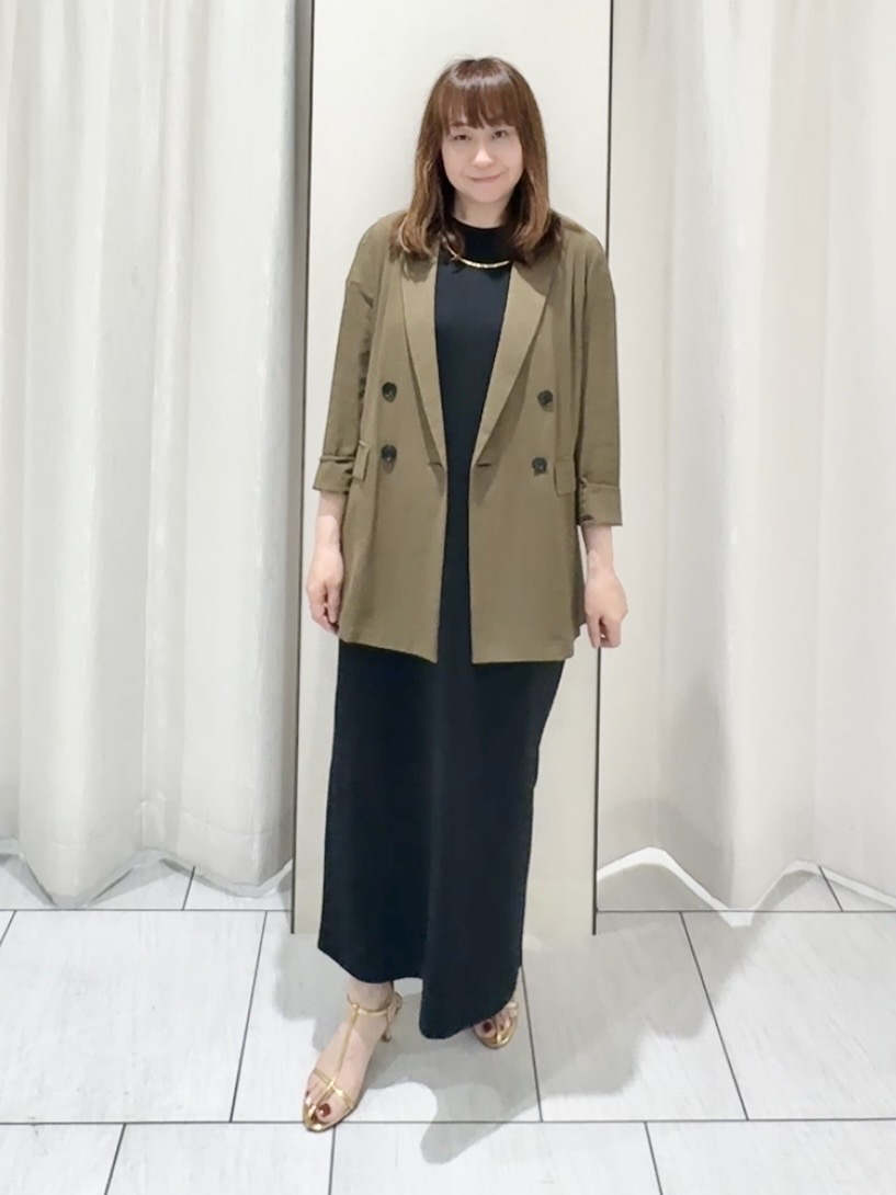 ʏᴜᴋɪᴋᴏさんの「UNTITLED｜【セットアップ可/接触冷感/通気性】ドライシアーダブルジャケット」を使ったコーディネート