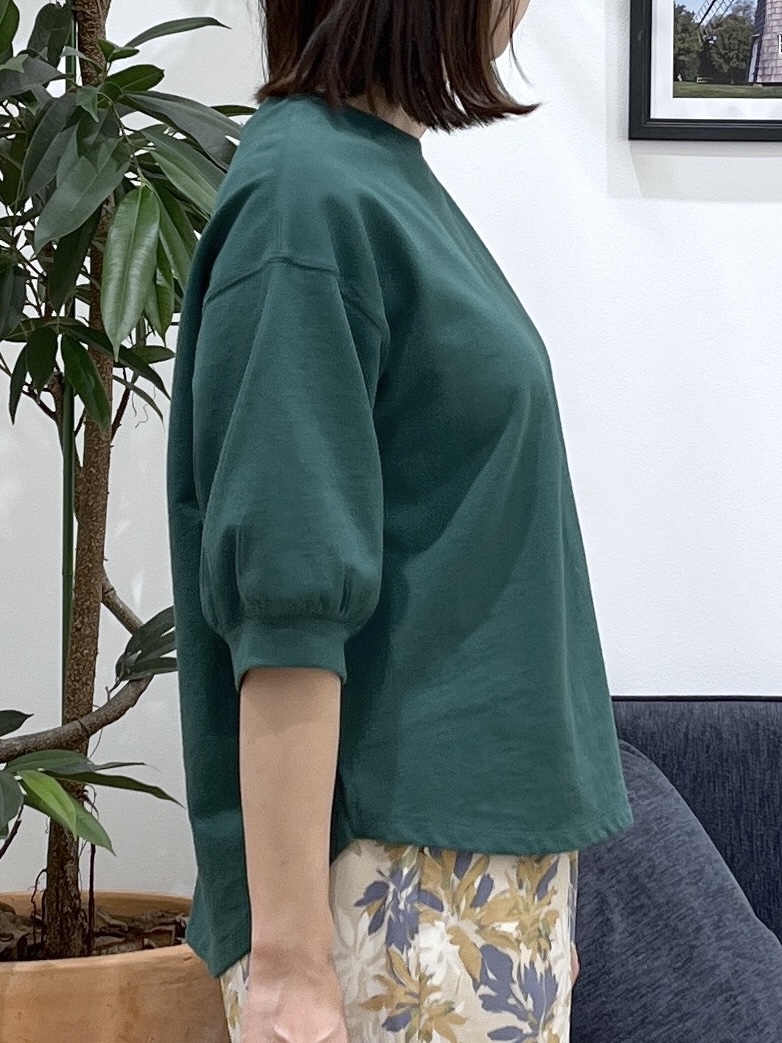 canaさんの「Dessin｜【360度可愛い】バックヘンリーカットソー5分袖」を使ったコーディネート