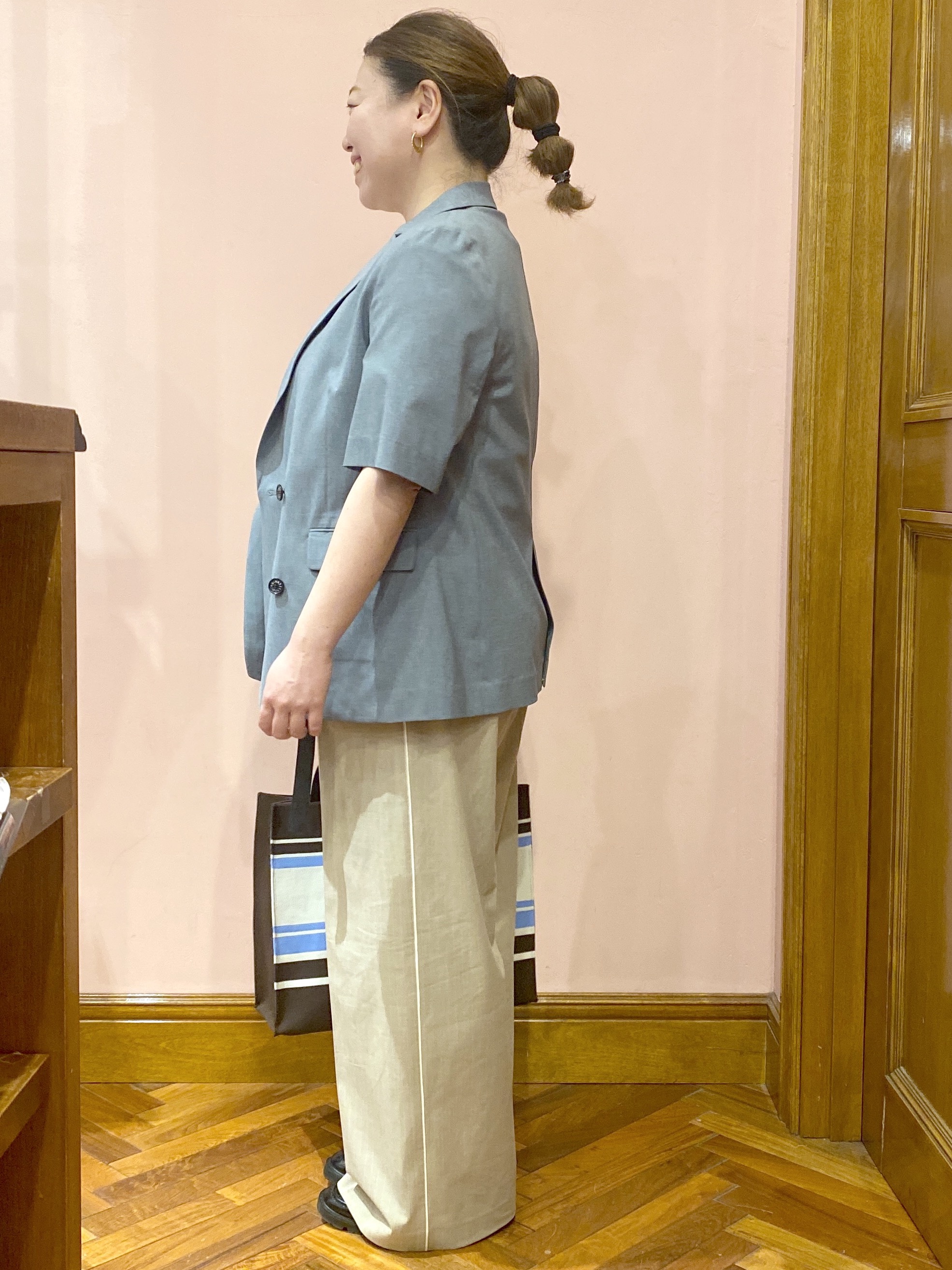 Ayano.Kさんの「DRESSTERIOR｜【otonaMUSE5月号掲載/セットアップ可】ウォッシャブルイージーサマージャケット」を使ったコーディネート
