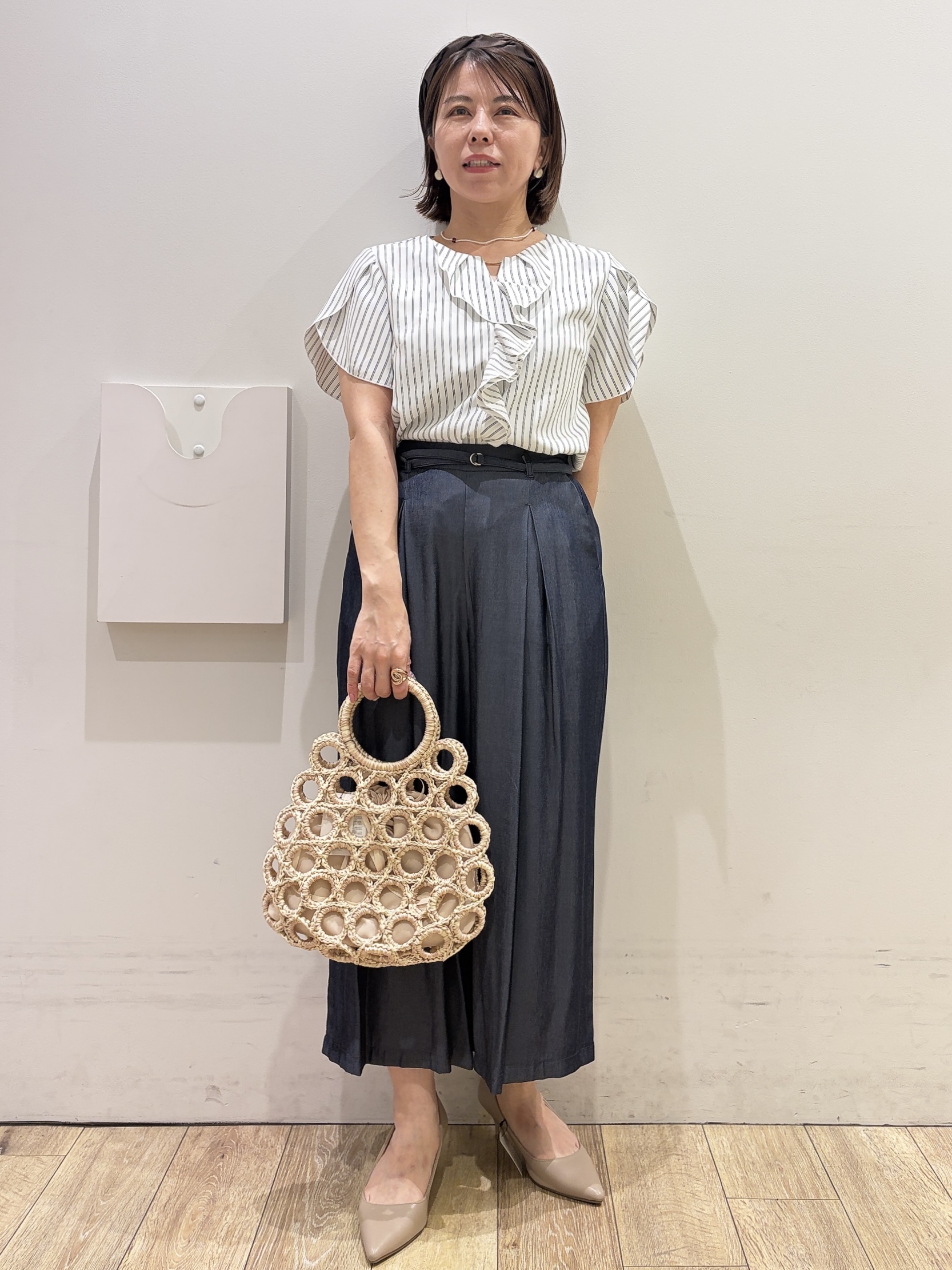 YUKOさんの「index｜ベーシックパンプス」を使ったコーディネート