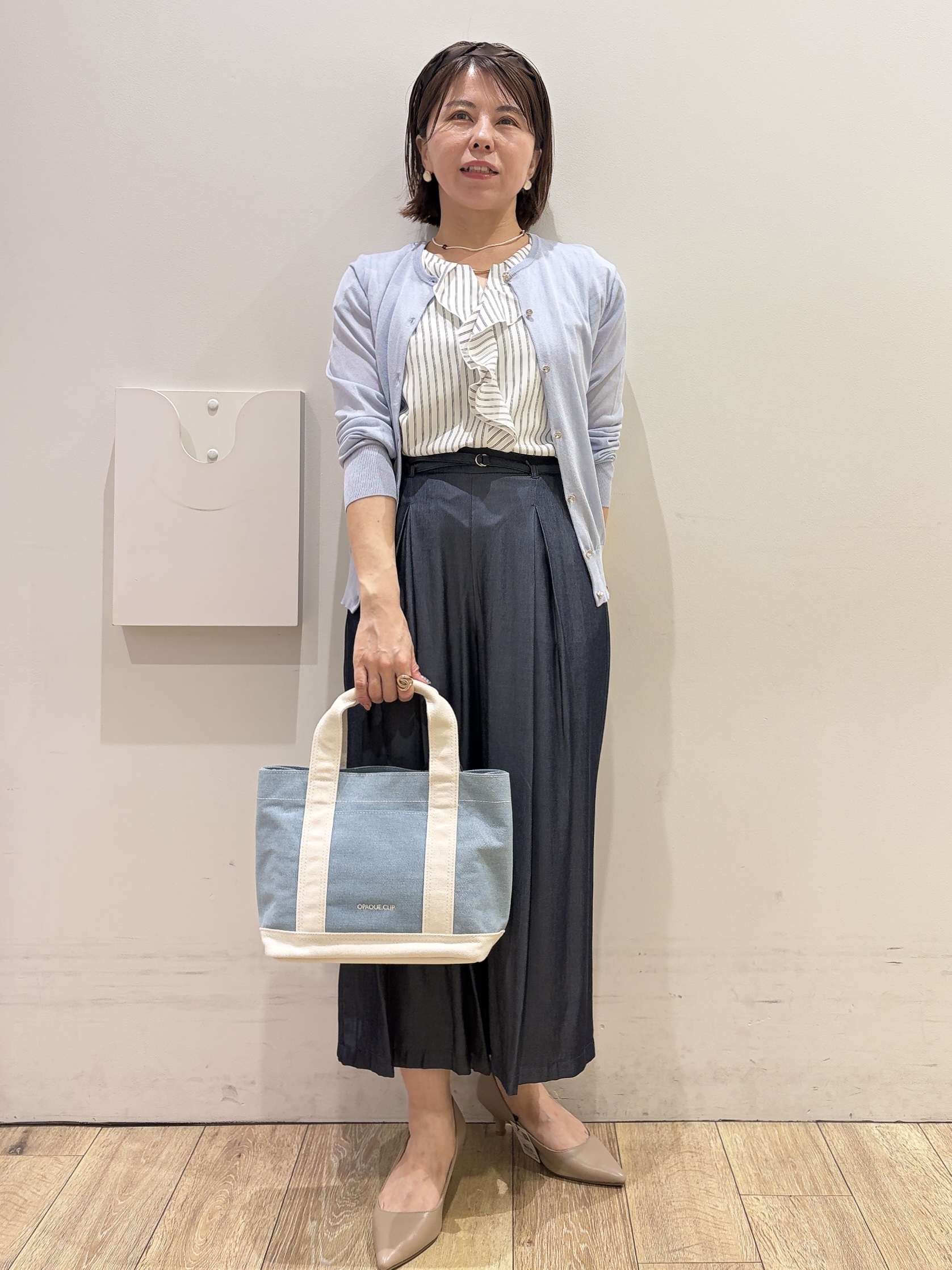 YUKOさんの「index｜ベーシックパンプス」を使ったコーディネート