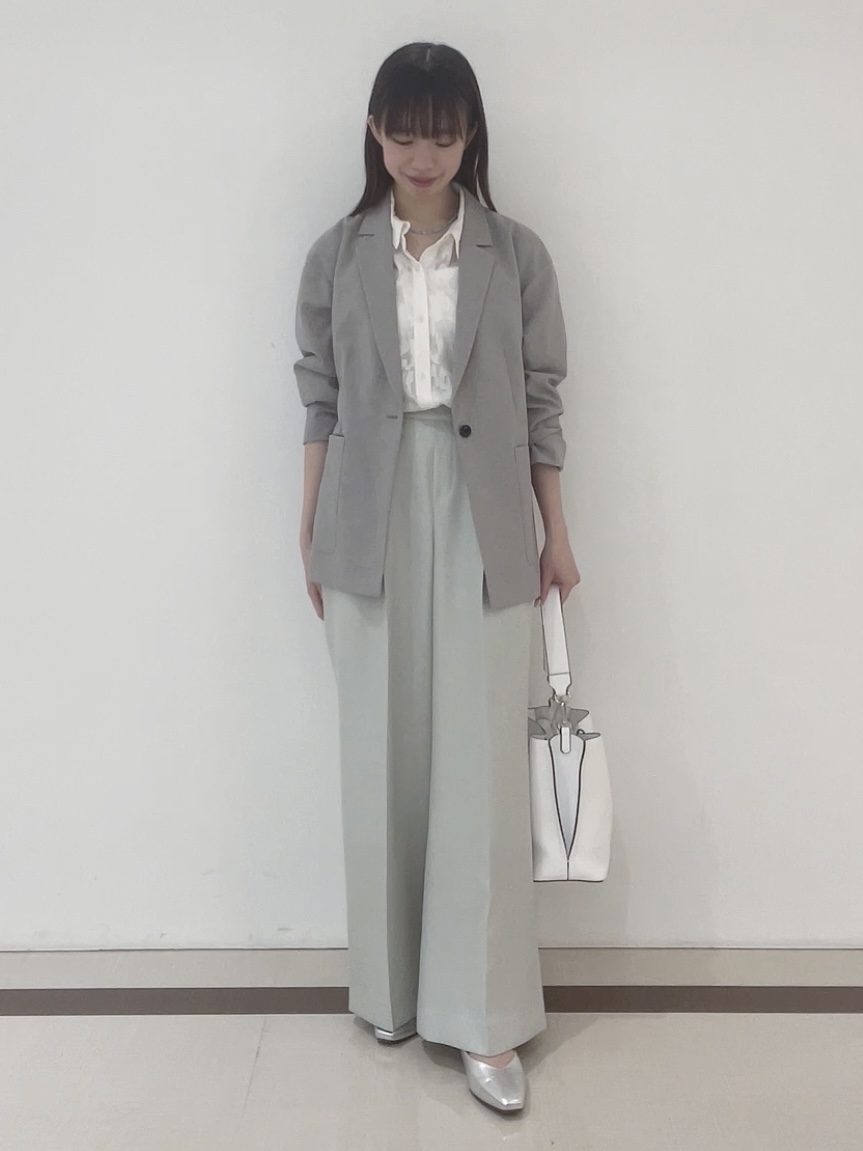 yukaさんの「Reflect｜【SS-4Lサイズ／接触冷感／シワになりにくい】リラクシーテーラードジャケット」を使ったコーディネート