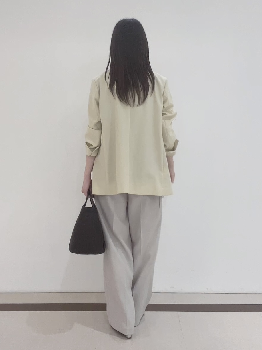 yukaさんの「Reflect｜コットンリネンテーラードジャケット」を使ったコーディネート