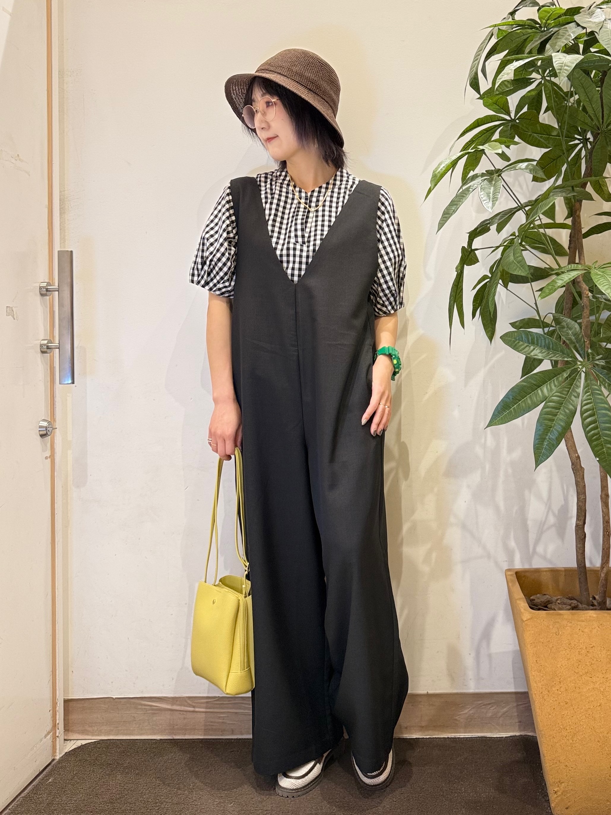 misakiさんの「SHOO･LA･RUE｜【洗濯後しわになりにくい/S-LL】ゆったりらくちんきれい見え　シンプルだから使いやすい 大人のオー」を使ったコーディネート