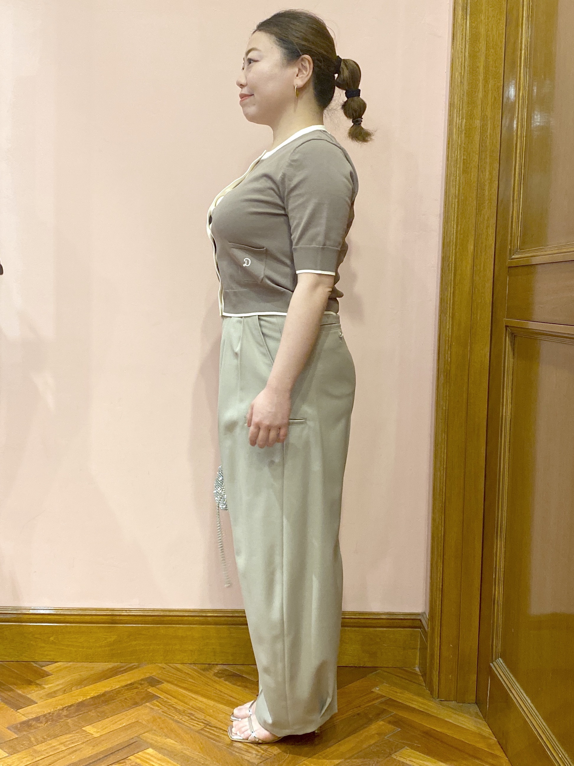 Ayano.Kさんの「DRESSTERIOR｜【otonaMUSE5月号掲載/UVカット/ウォッシャブル】クールタッチ コンビ カーディガン」を使ったコーディネート